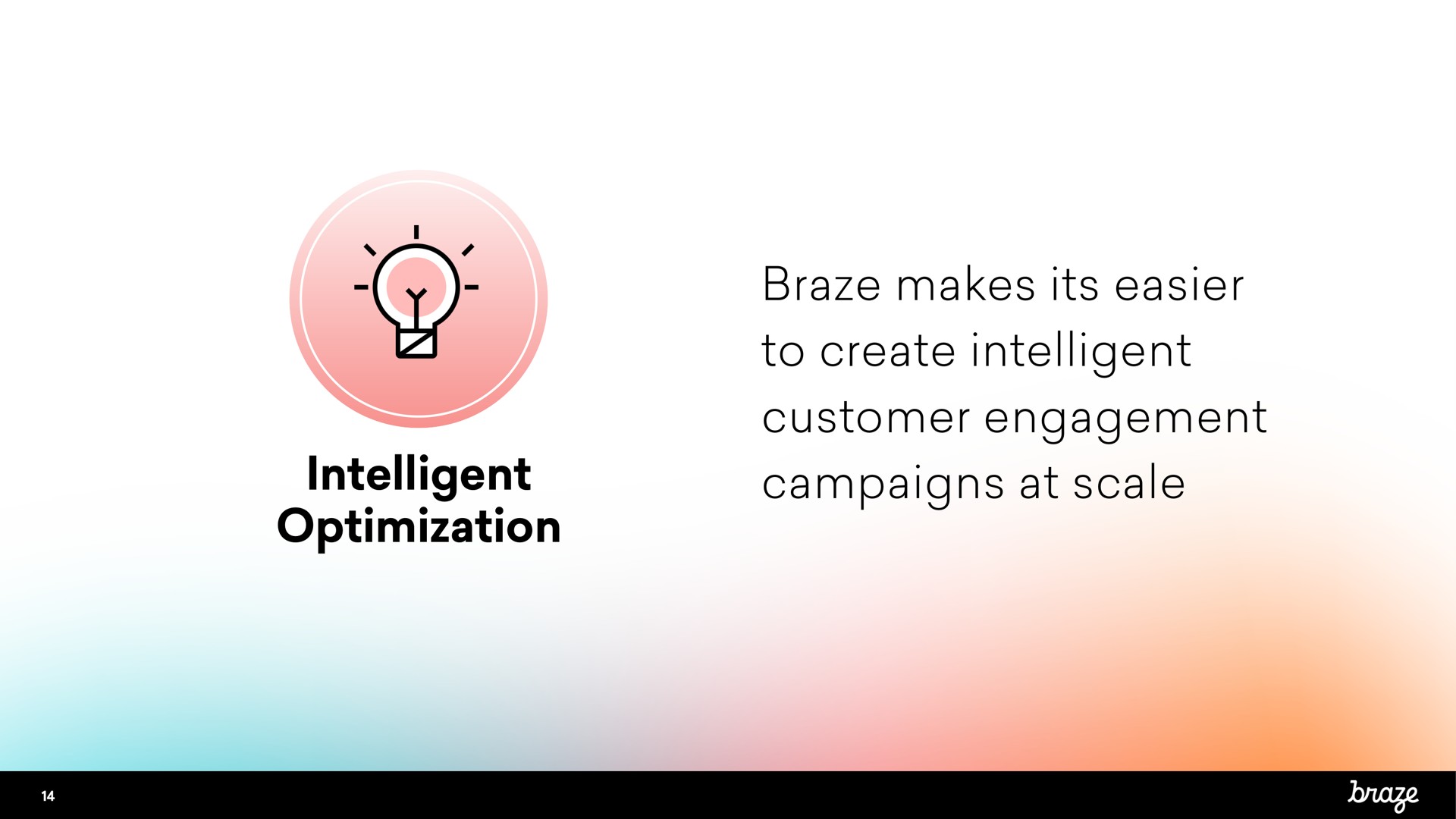 braze makes its easier to create intelligent customer engagement campaigns at scale intelligent optimization | Braze