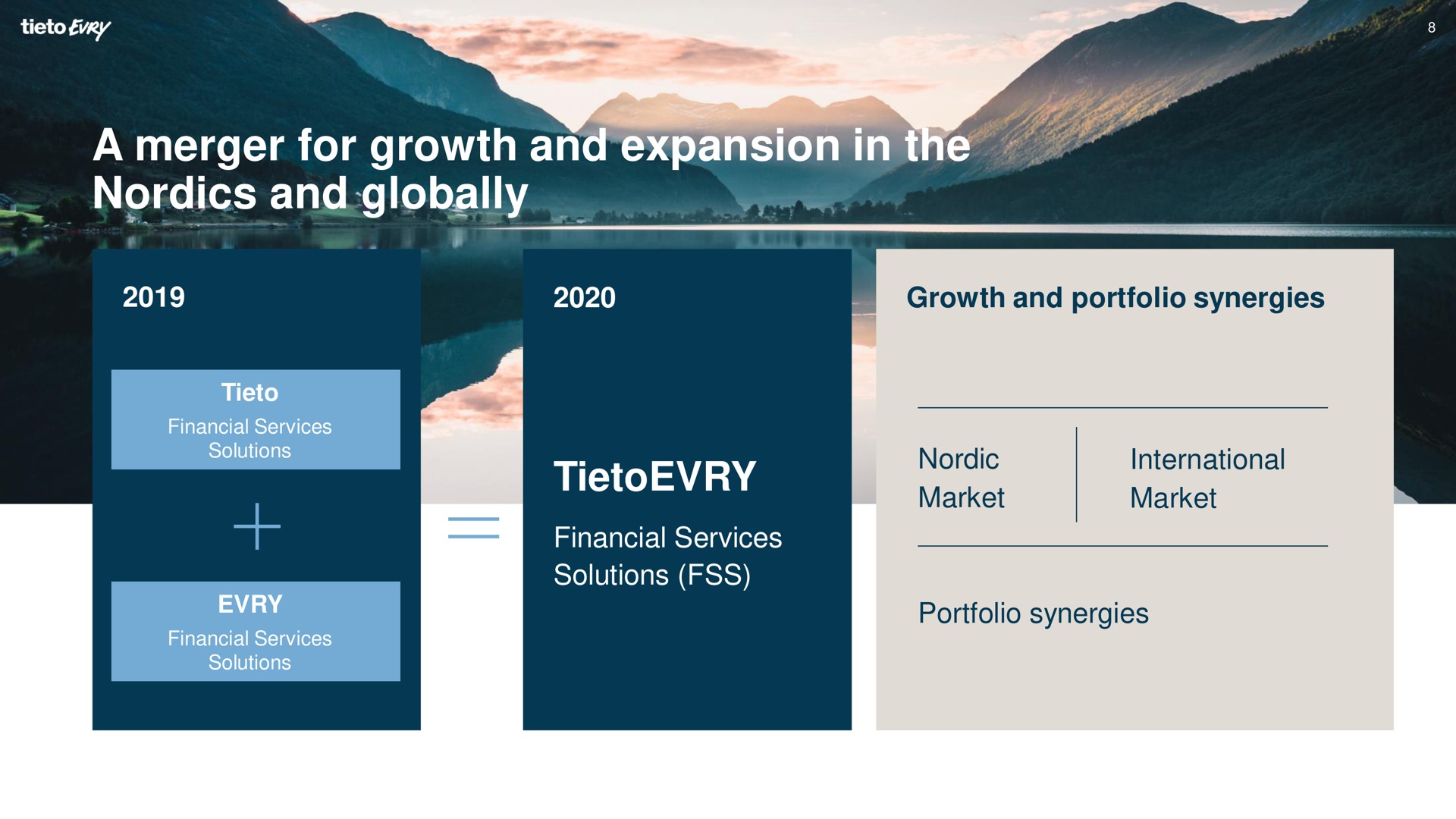 a merger for growth and expansion in the and globally | Tietoevry