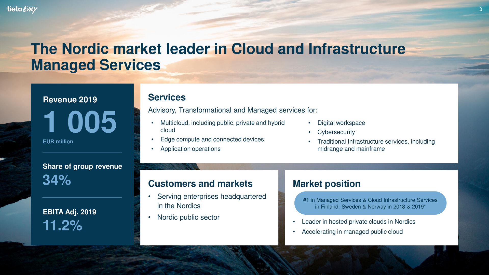 the market leader in cloud and infrastructure managed services | Tietoevry