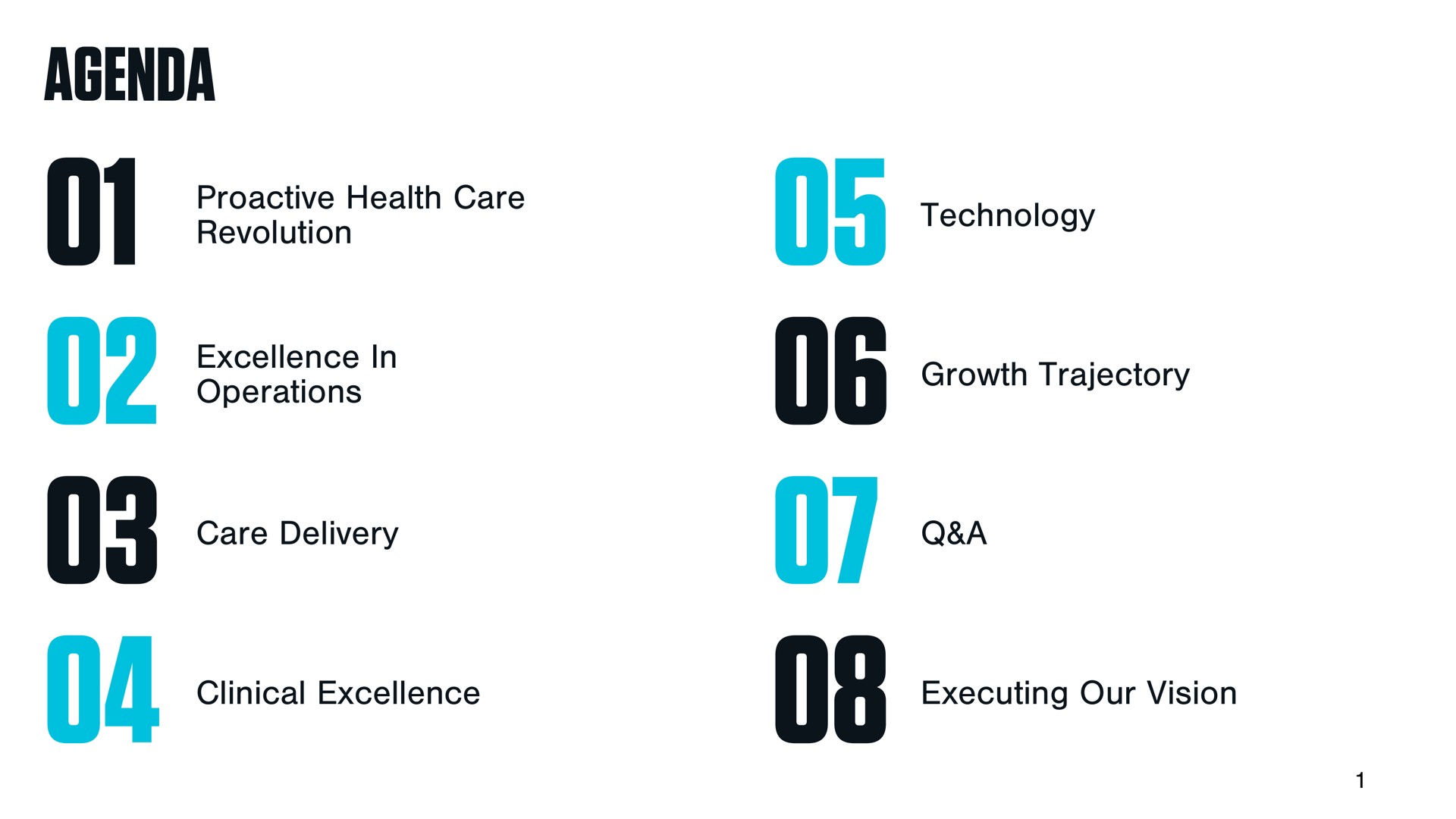 agenda technology operations care delivery a executing our vision | DocGo