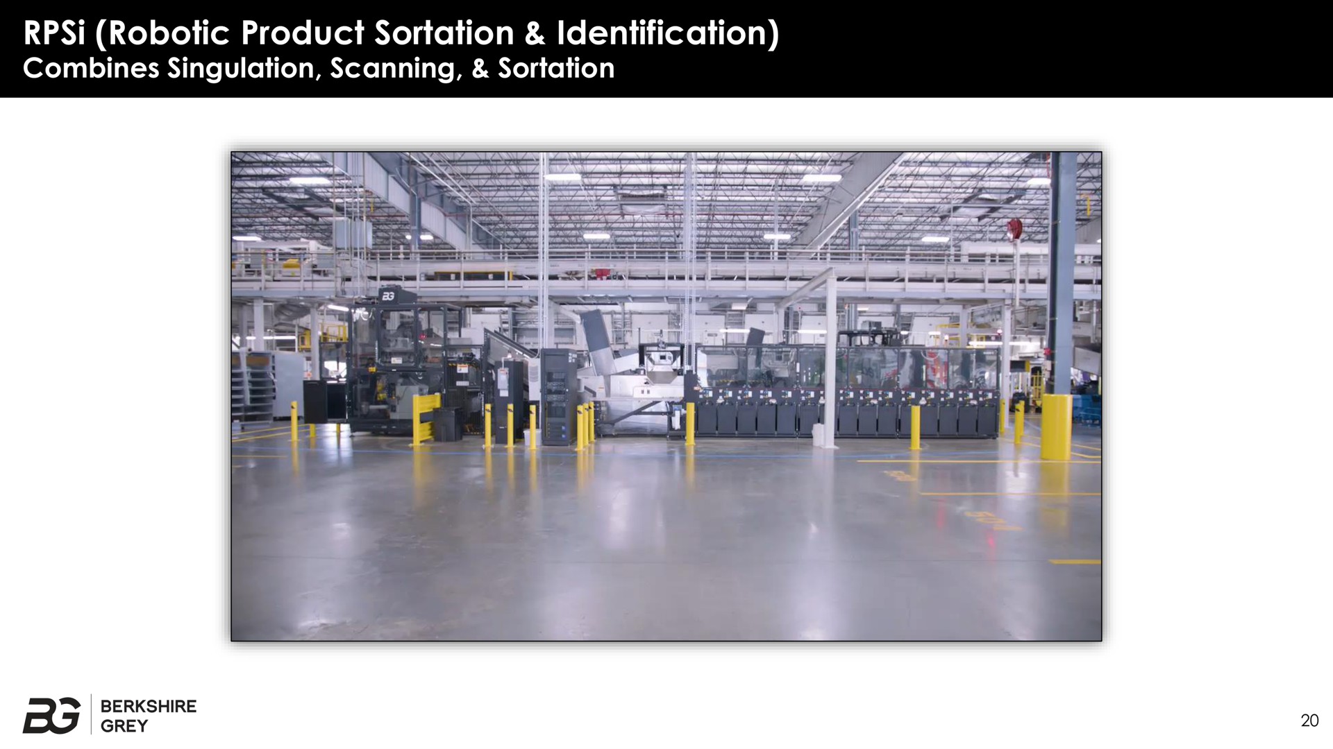 product sortation identification combines scanning | Berkshire Grey