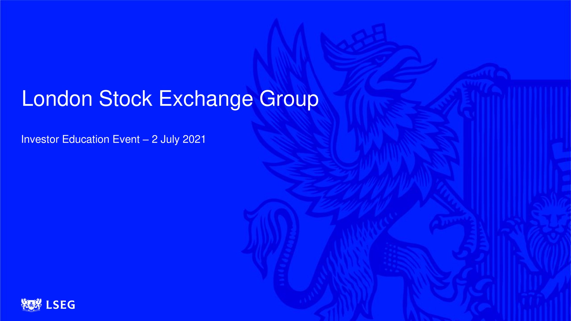 stock exchange group | LSE