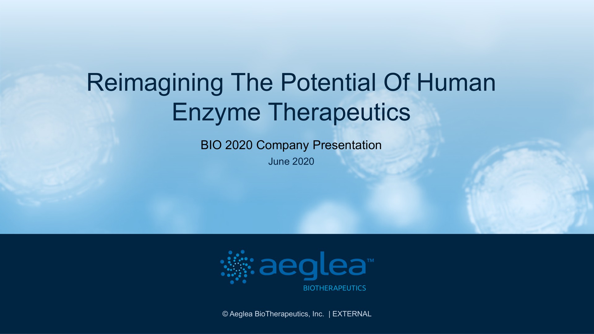 the potential of human enzyme therapeutics | Aeglea BioTherapeutics