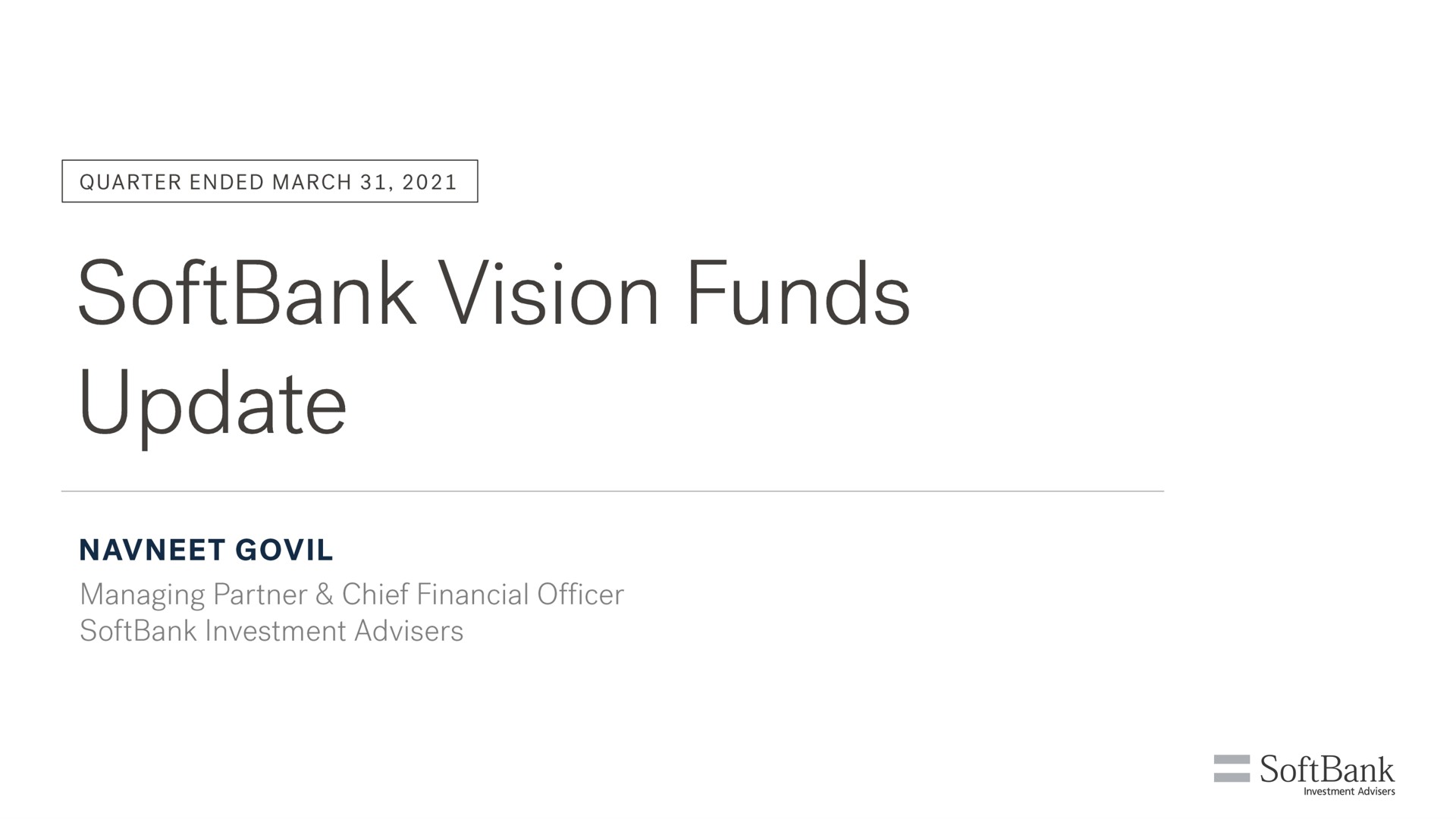 vision funds update | SoftBank