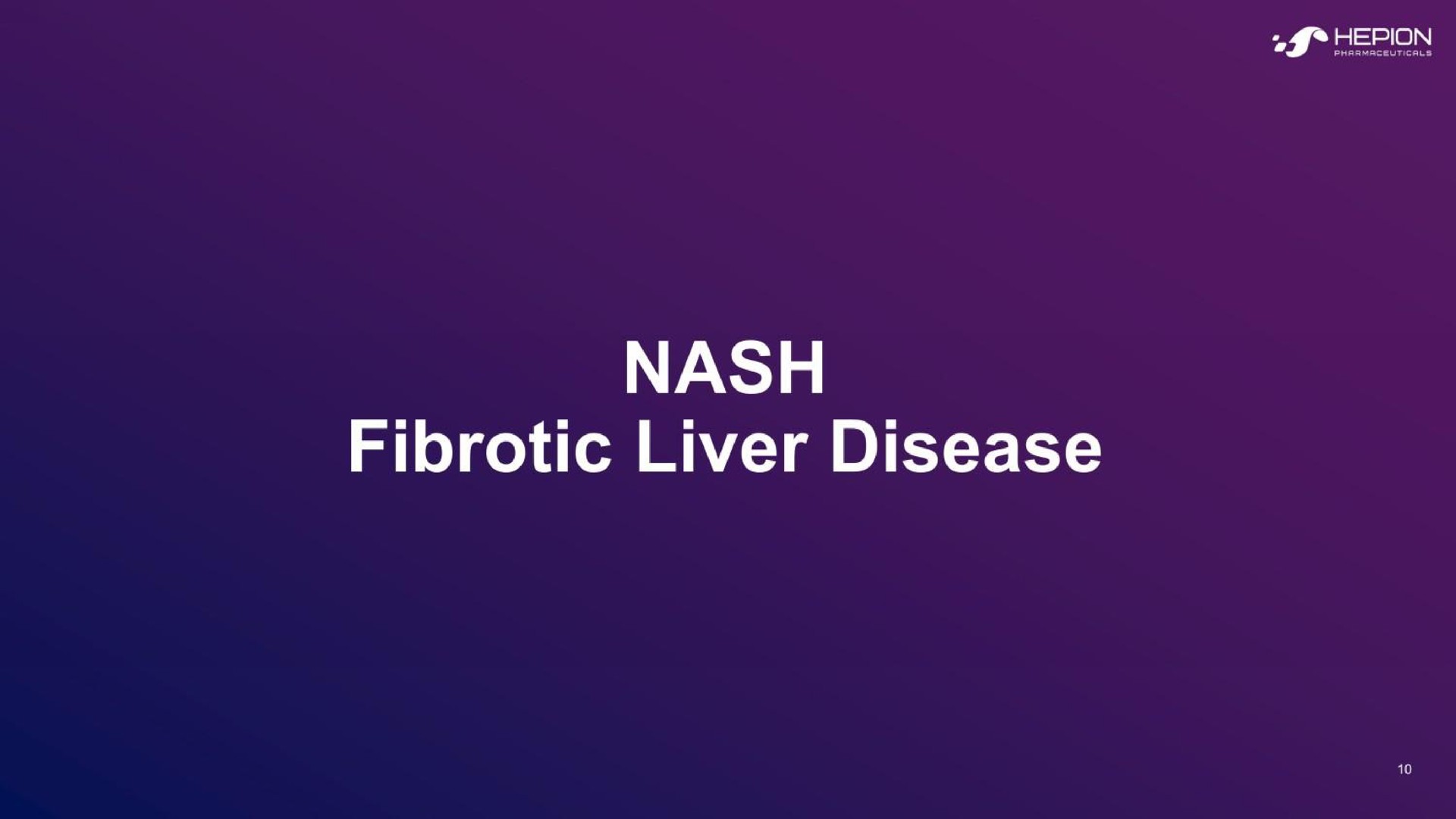 fibrotic liver disease | Hepion Pharmaceuticals