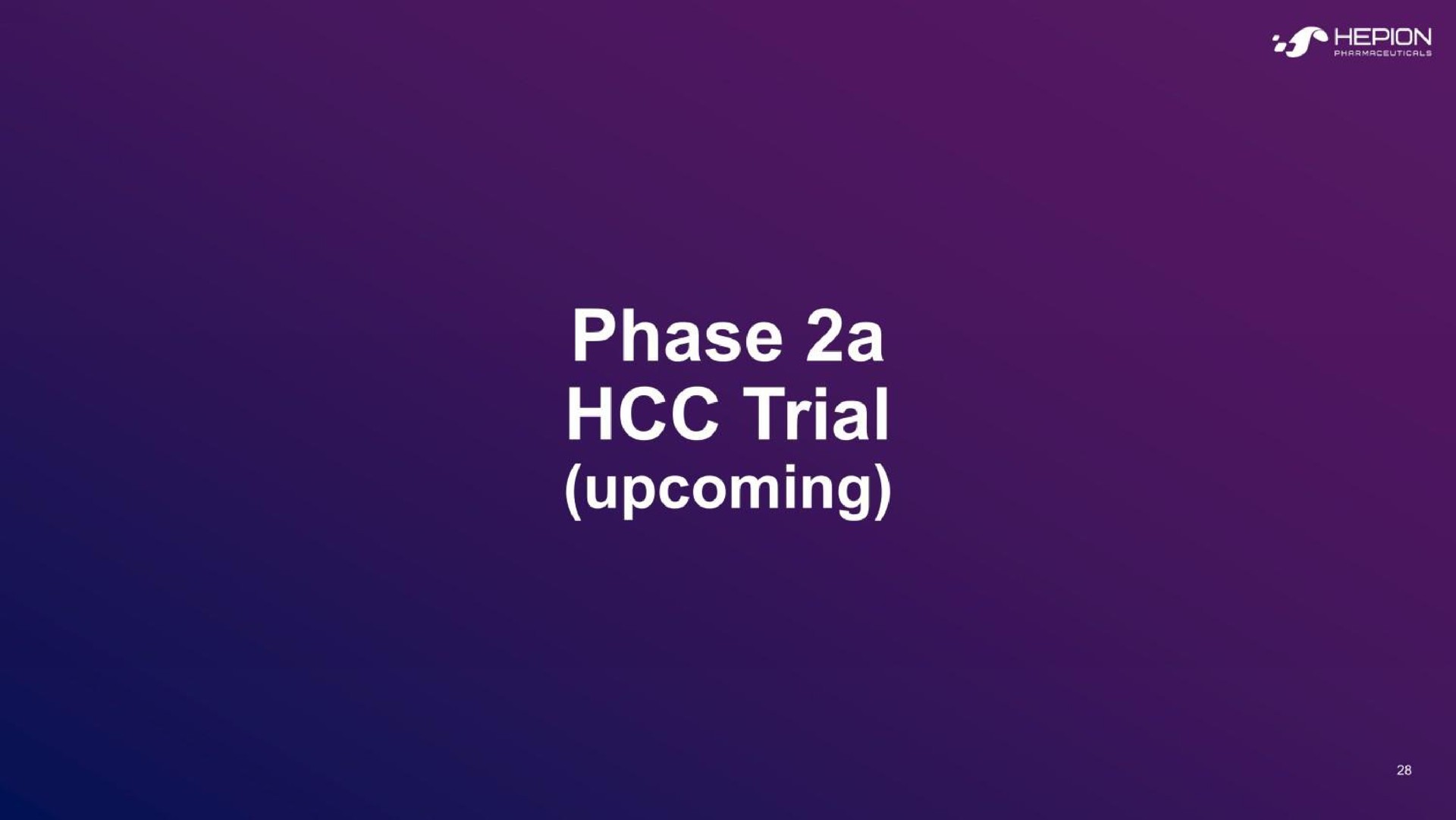 phase a trial upcoming | Hepion Pharmaceuticals