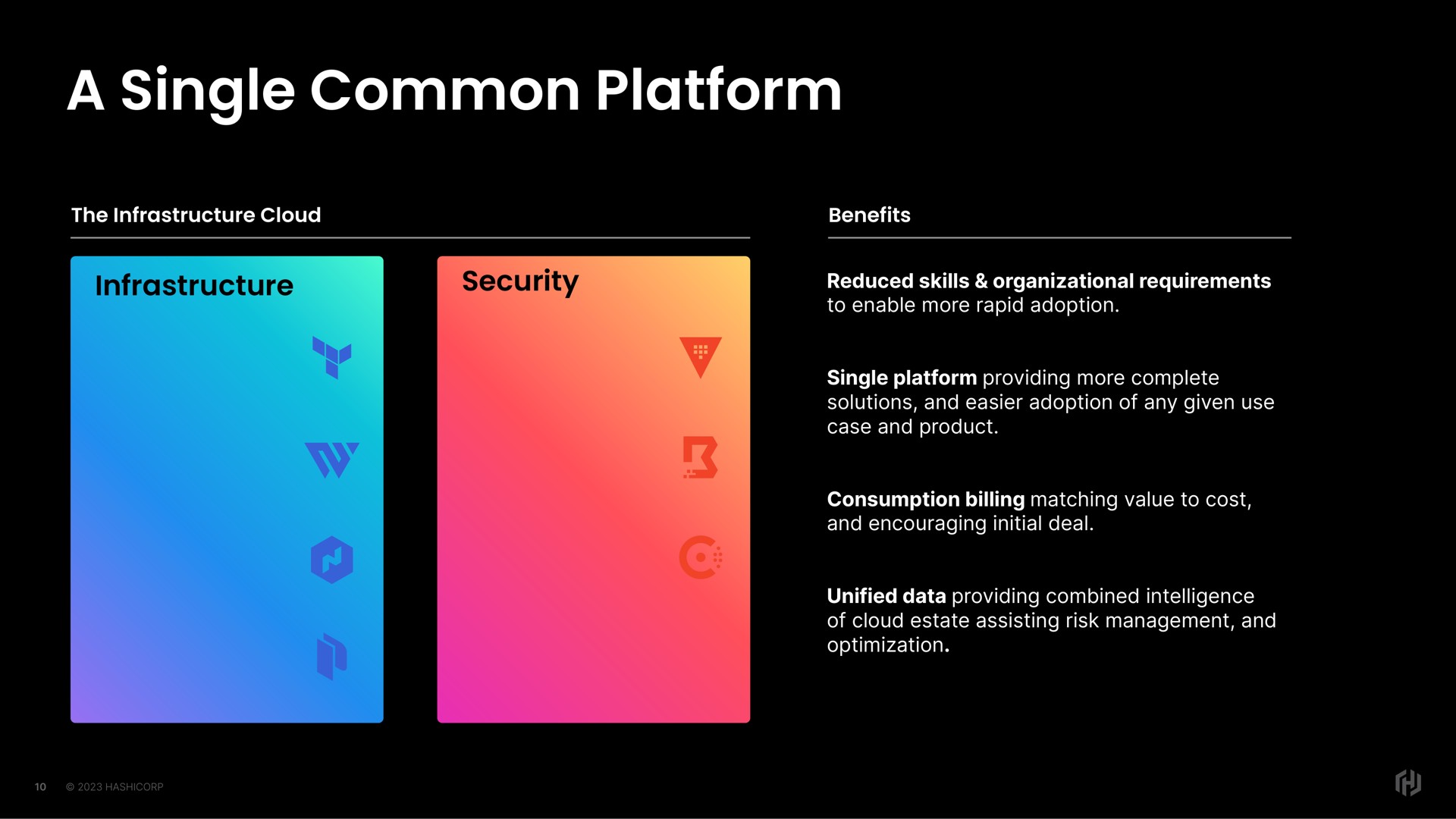 a single common platform | HashiCorp