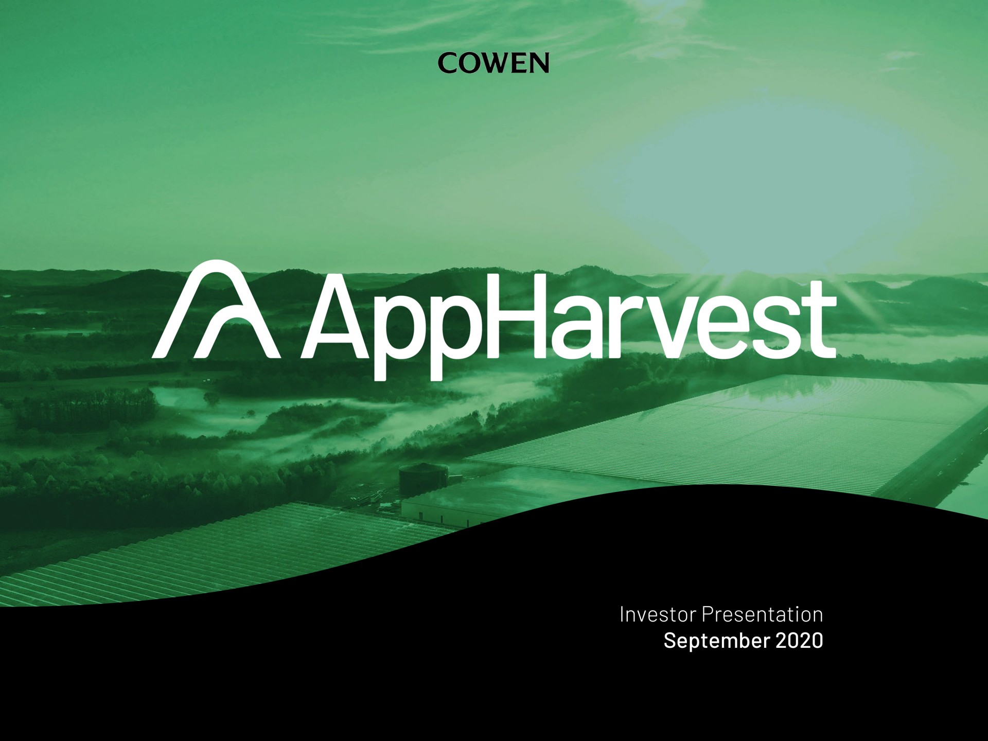 investor presentation | AppHarvest