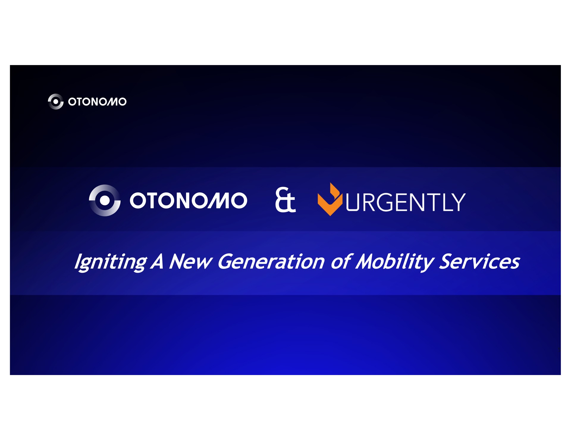 igniting a new generation of mobility services fey | Otonomo