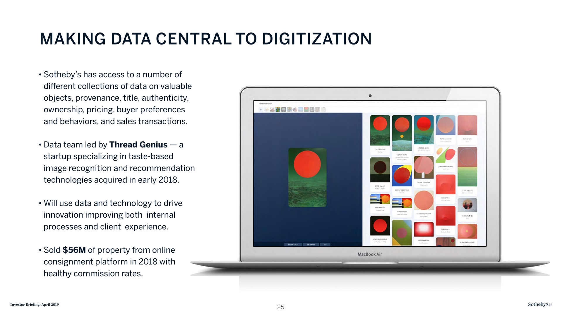 making data central to | Sotheby's
