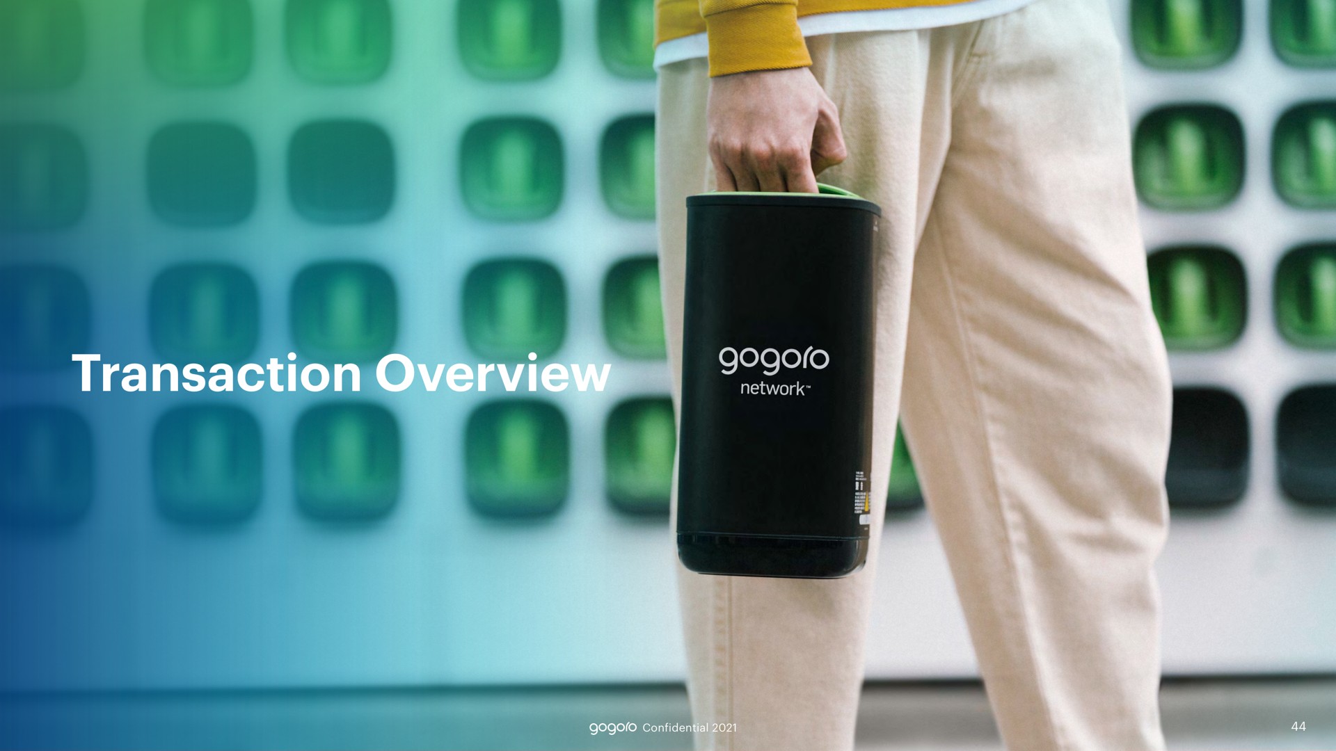 transaction overview | Gogoro