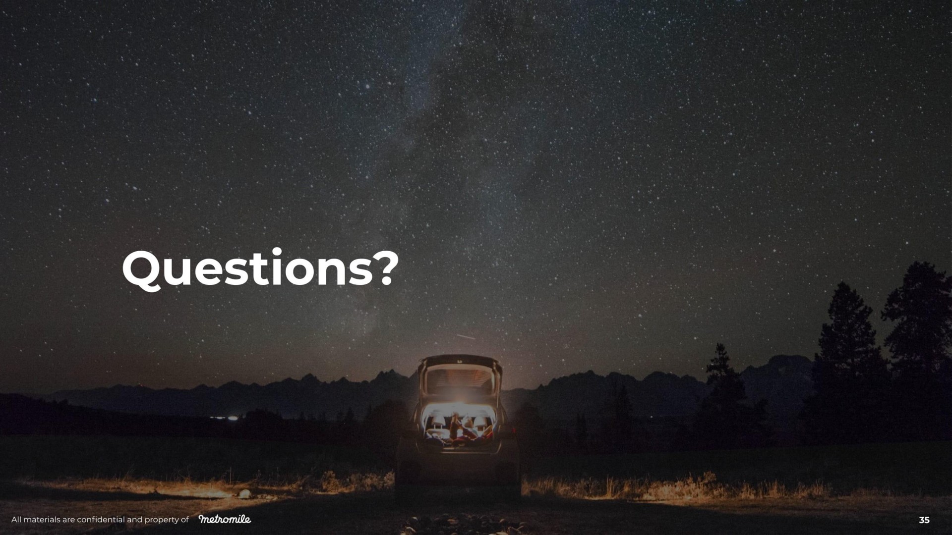 questions | Metromile