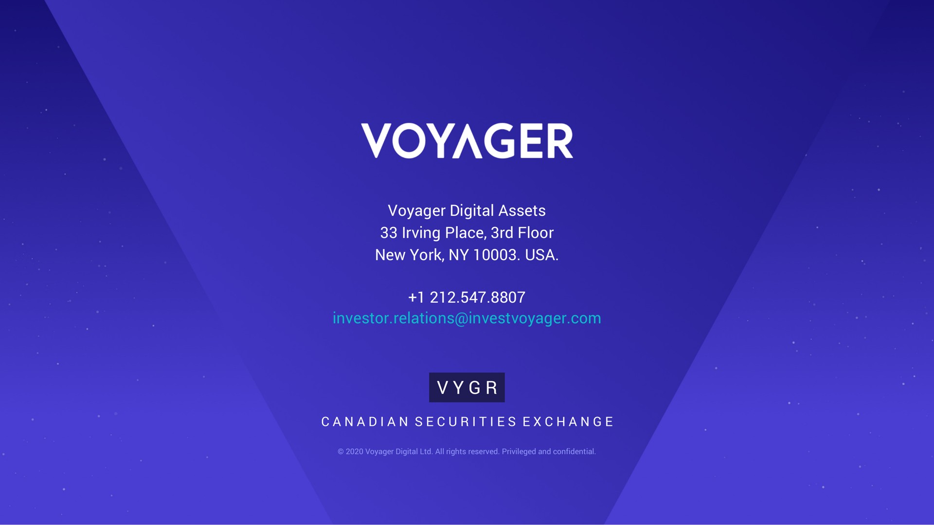 voyager | Voyager Digital