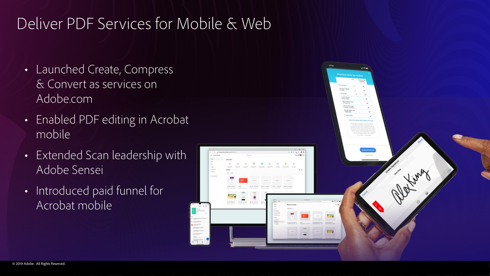 deliver services for mobile web | Adobe
