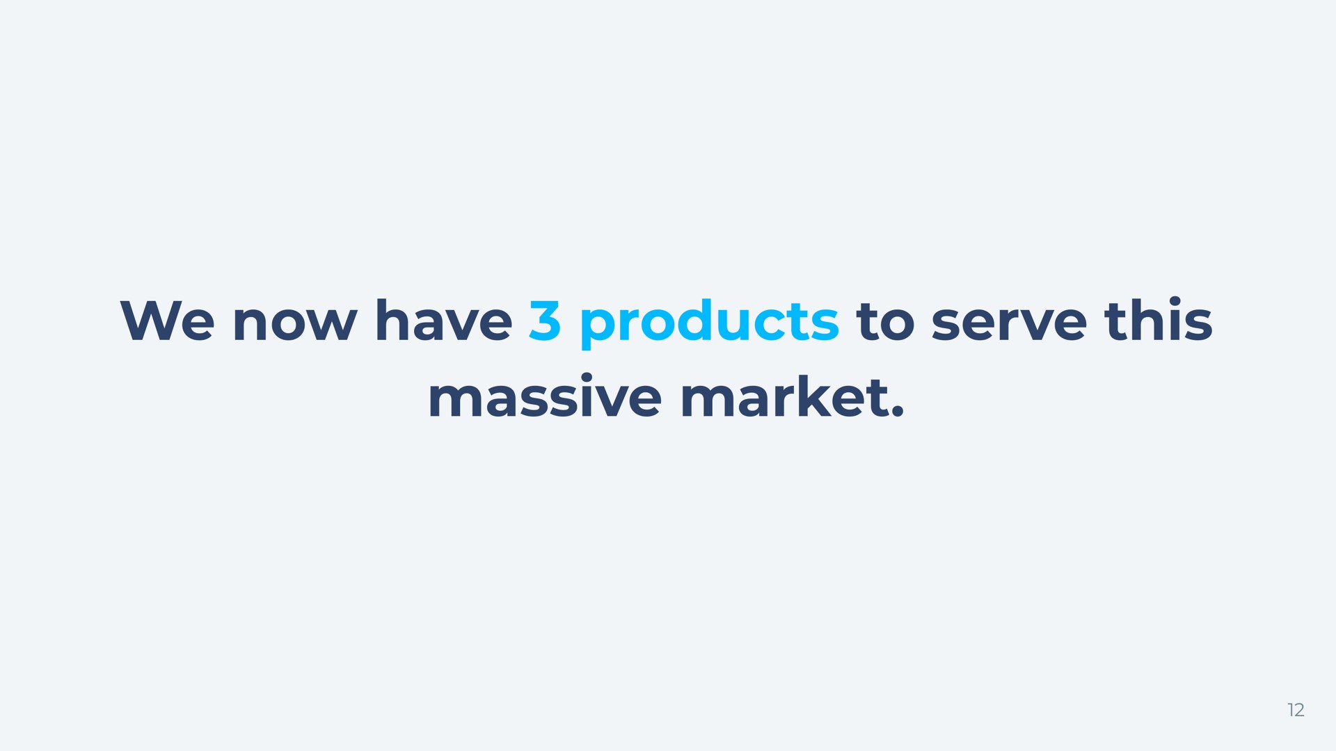 we now have products to serve this massive market | Wise