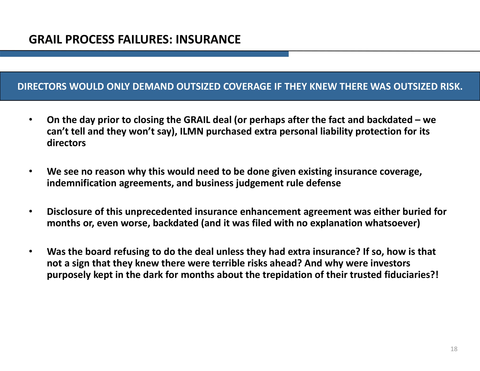 grail process failures insurance | Icahn Enterprises