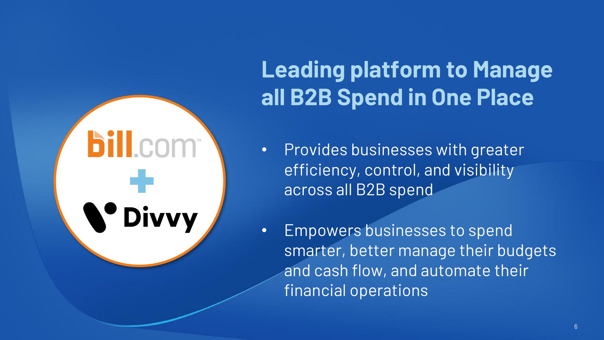 leading platform to manage all spend in one place | Bill.com