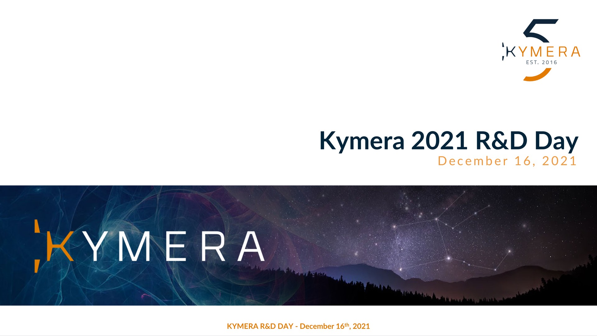 day a | Kymera