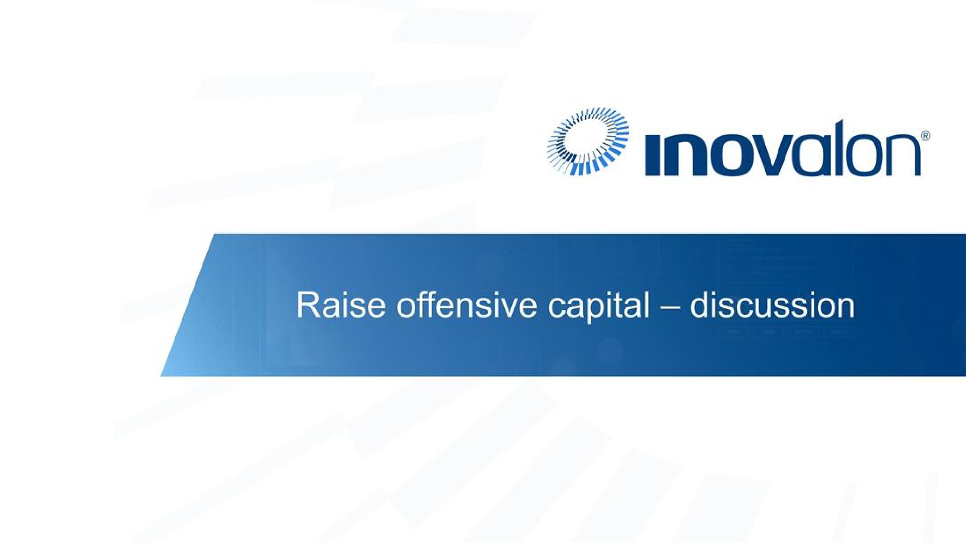 raise offensive capital discussion | J.P.Morgan