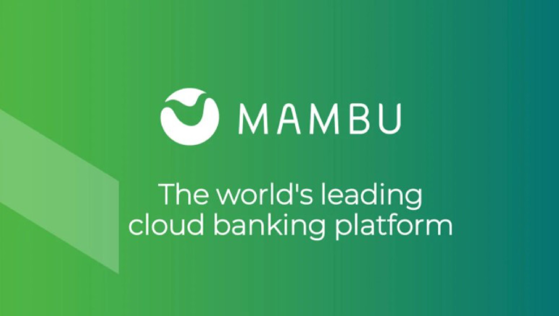 Mambu - Investor Presentations And Pitch Decks | Slidebook.io