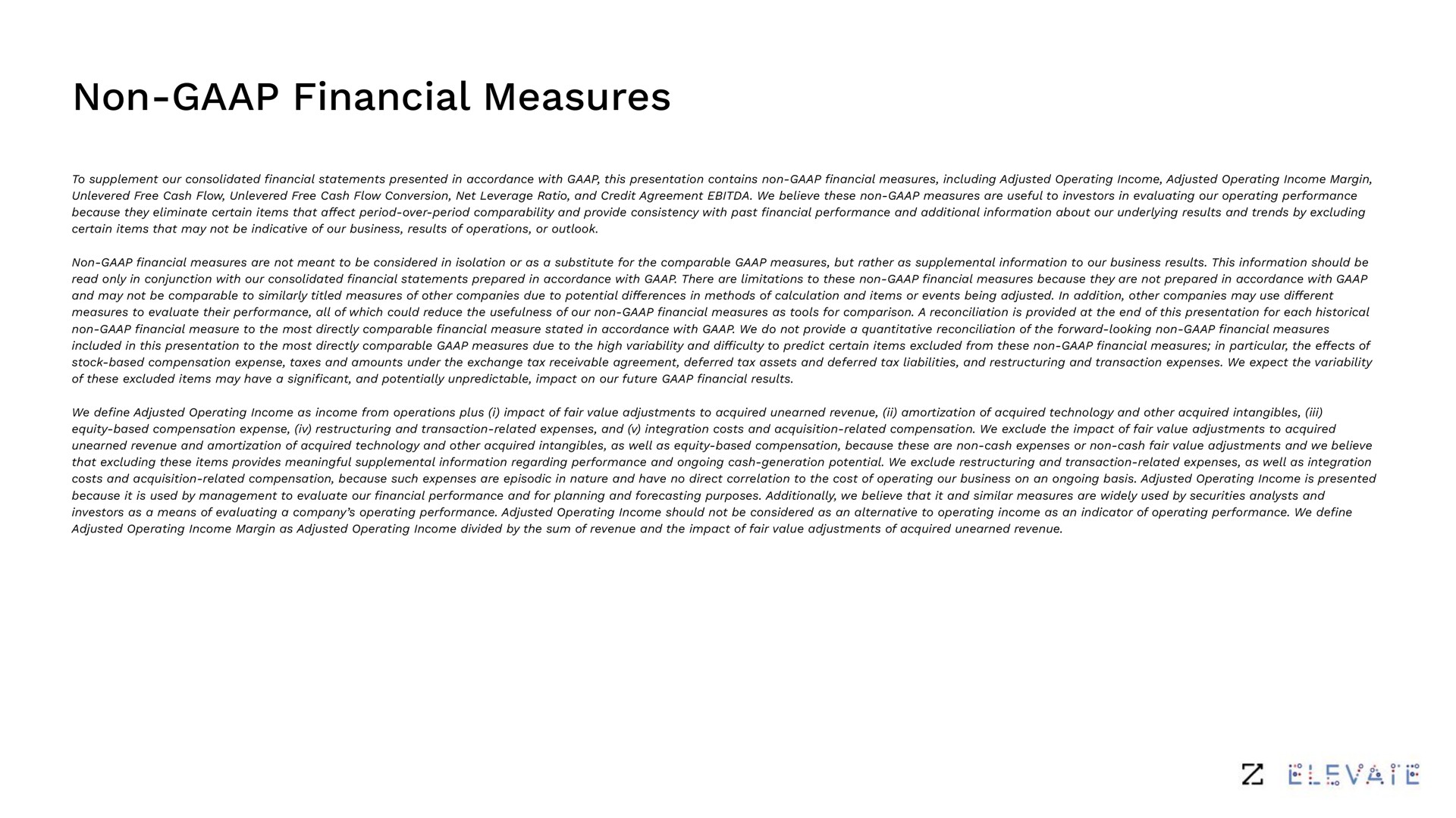 non financial measures | Zoominfo