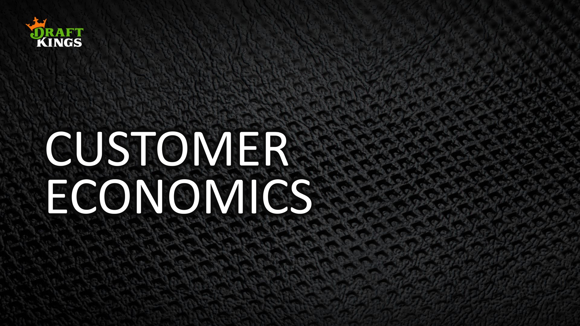 customer economics | DraftKings