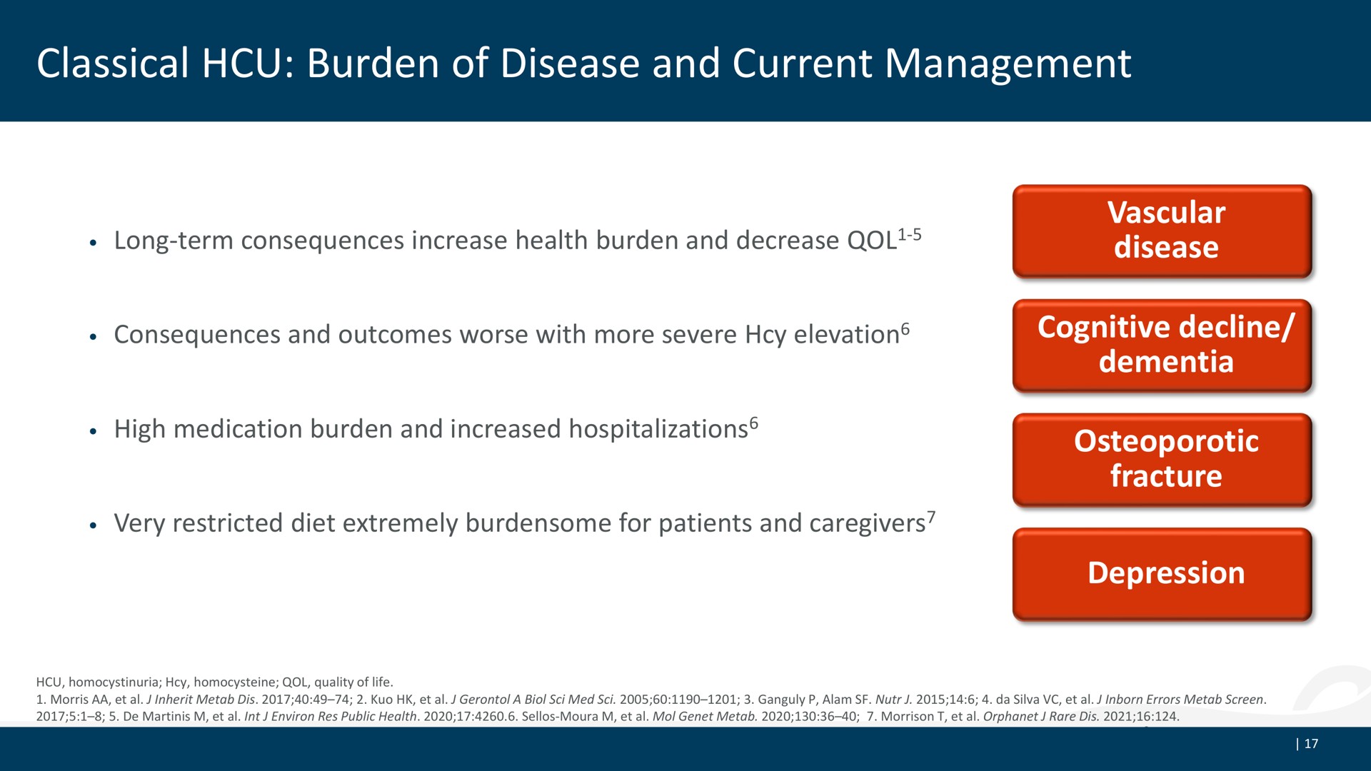 classical burden of disease and current management | Aeglea BioTherapeutics