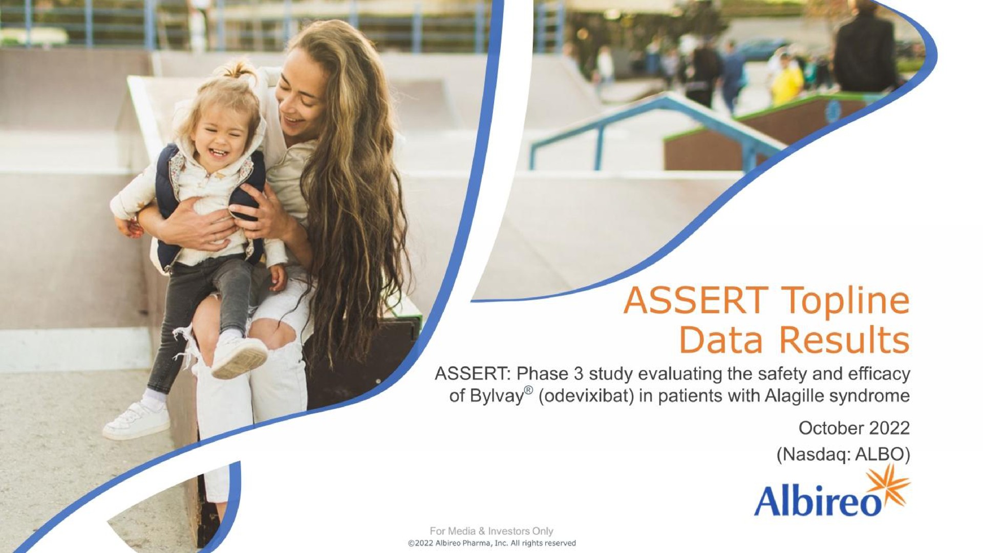 assert topline data results | Albireo Pharma