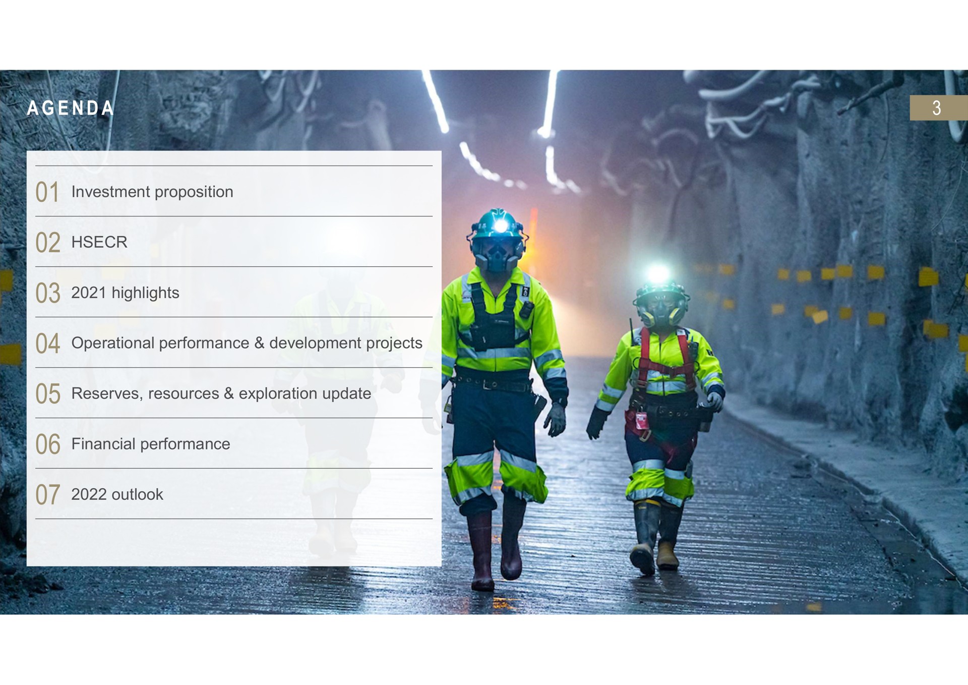 a a investment proposition highlights operational performance development projects reserves resources exploration update financial performance outlook agenda | Fresnillo