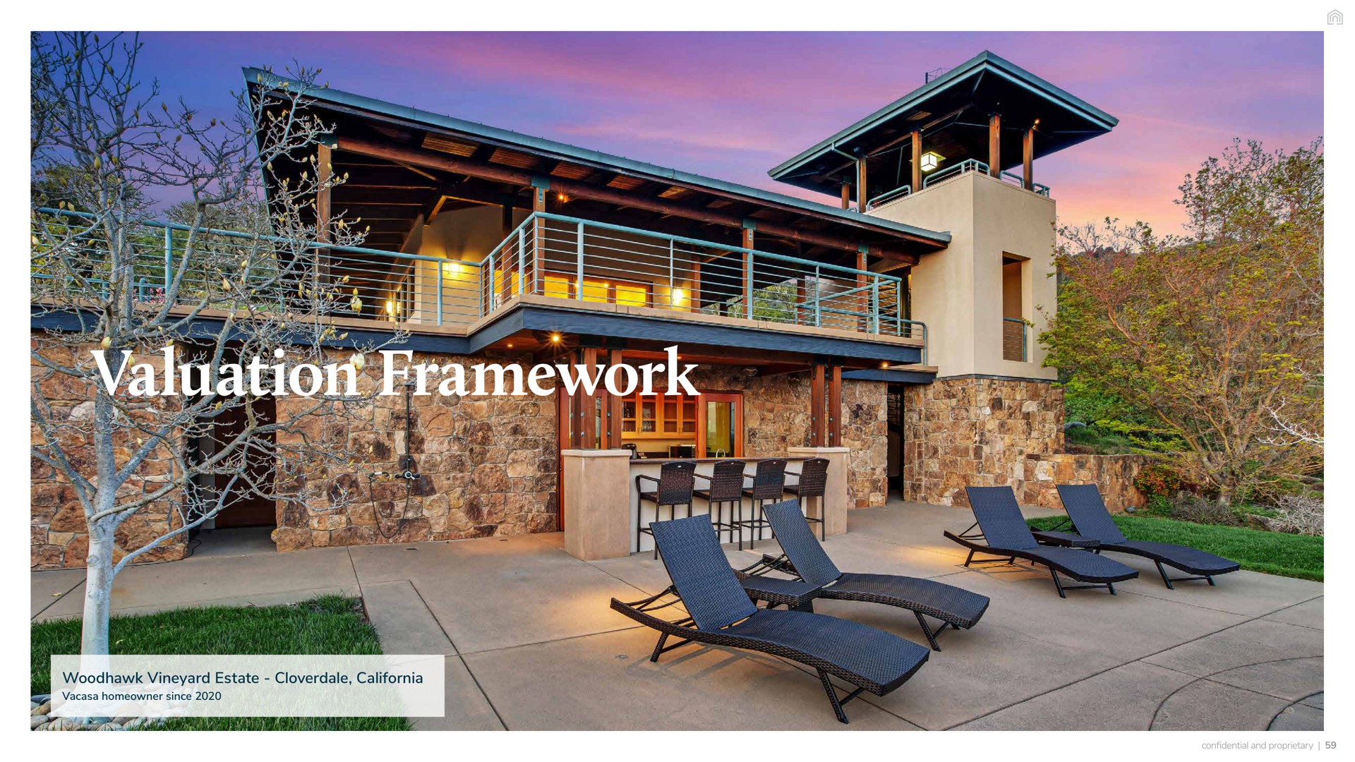 valuation framework homeowner since vineyard estate | Vacasa
