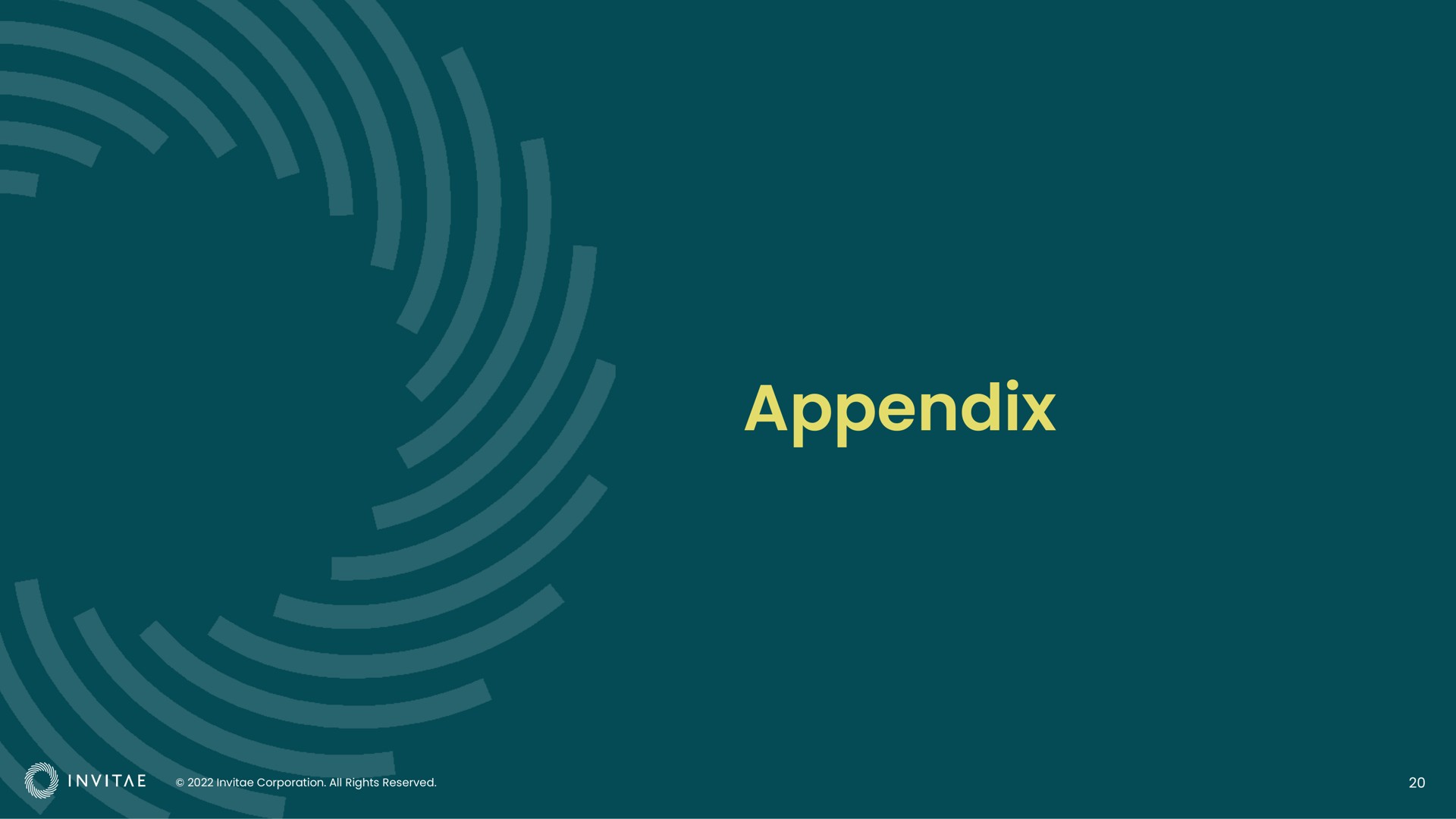 appendix | Invitae