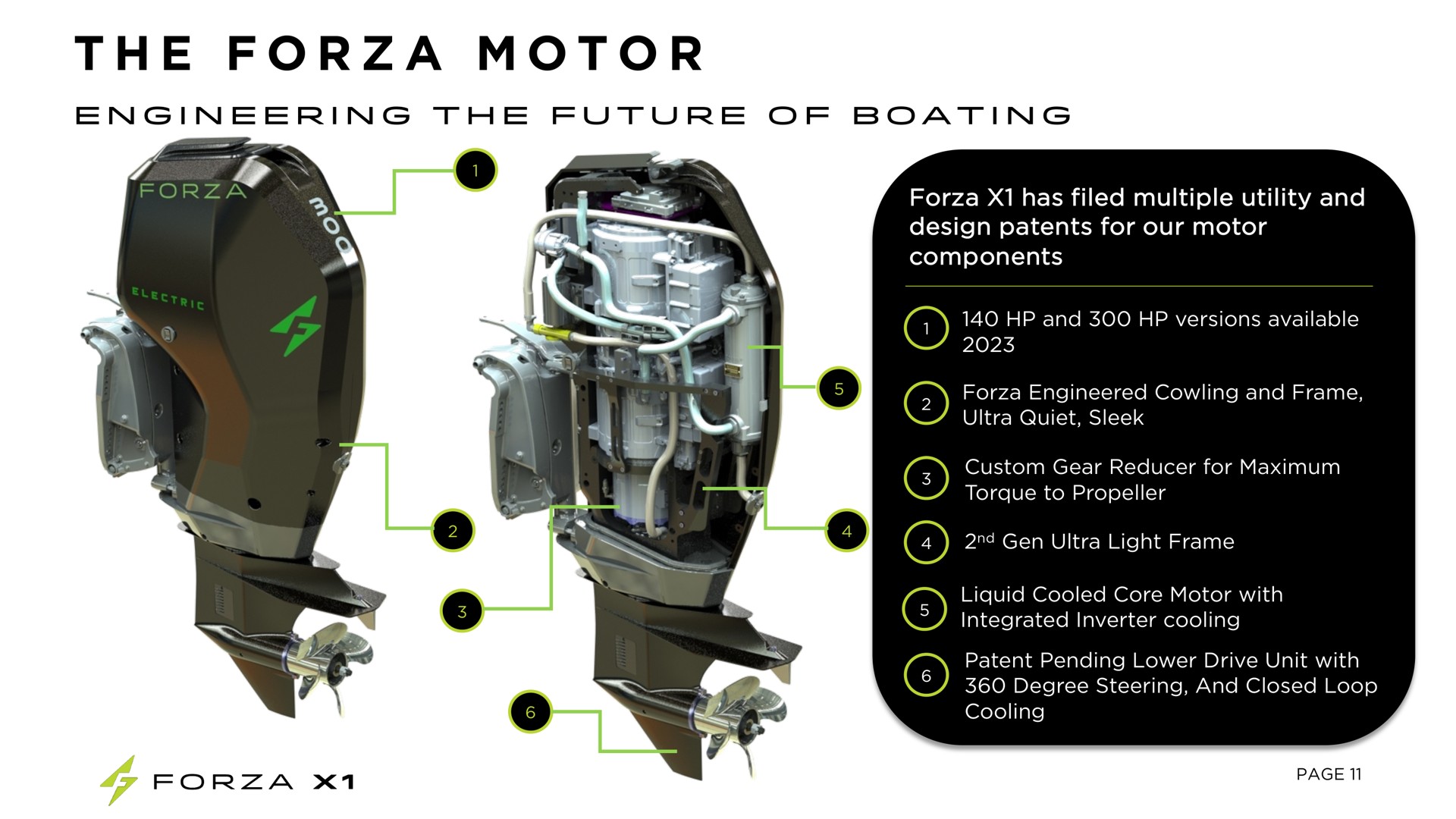 a the motor | Forza X1