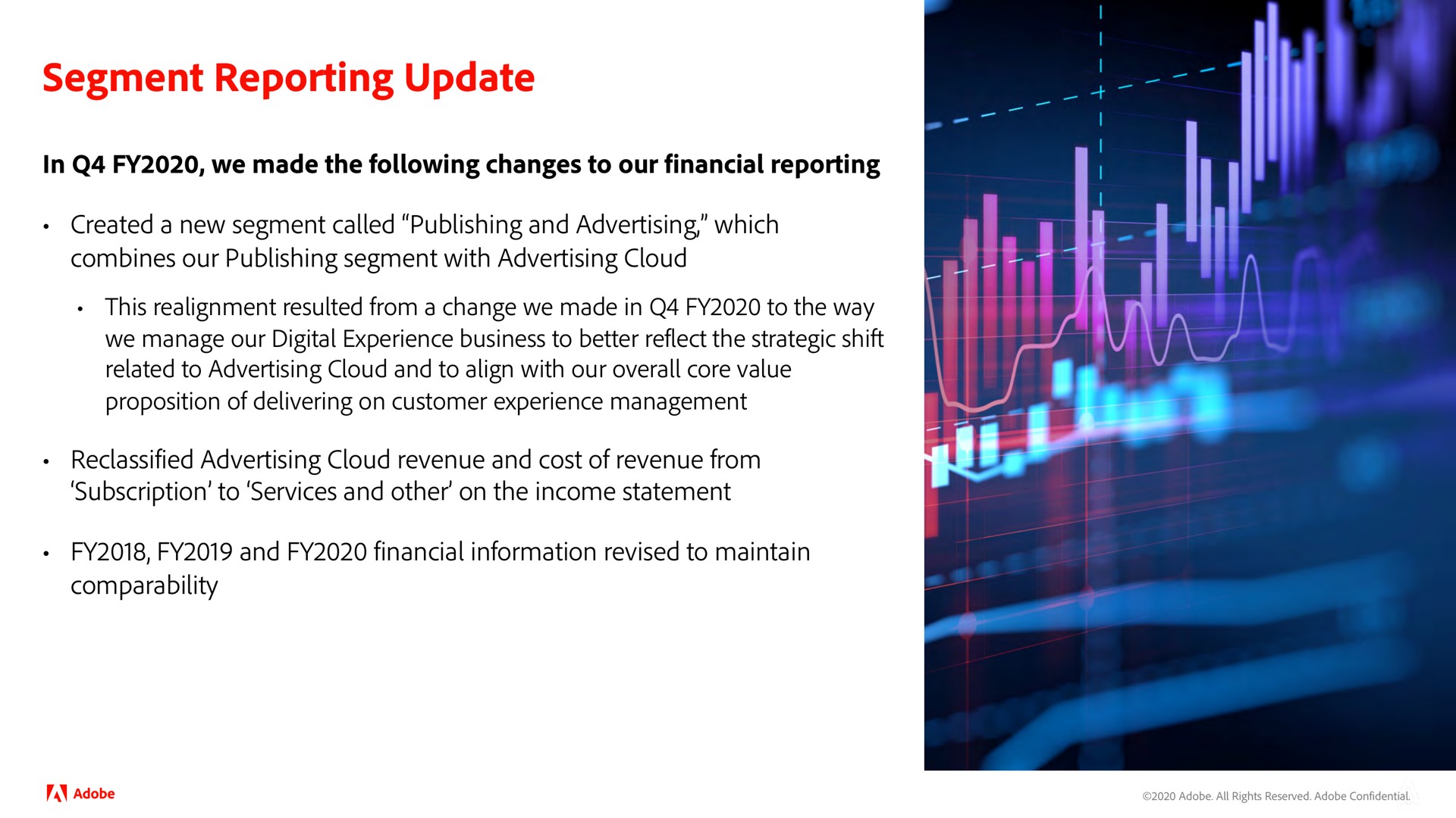 segment reporting update | Adobe