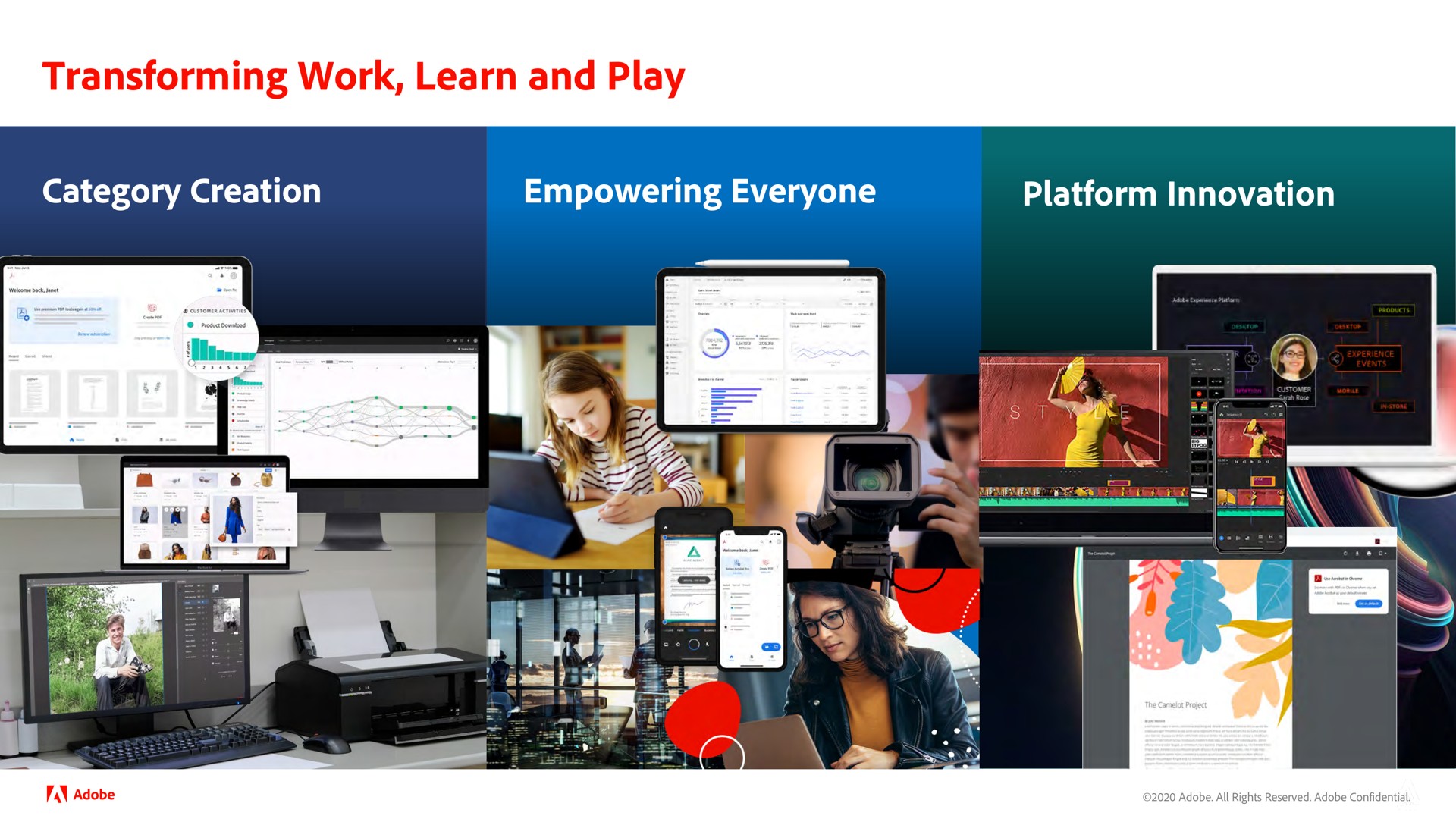 transforming work learn and play | Adobe