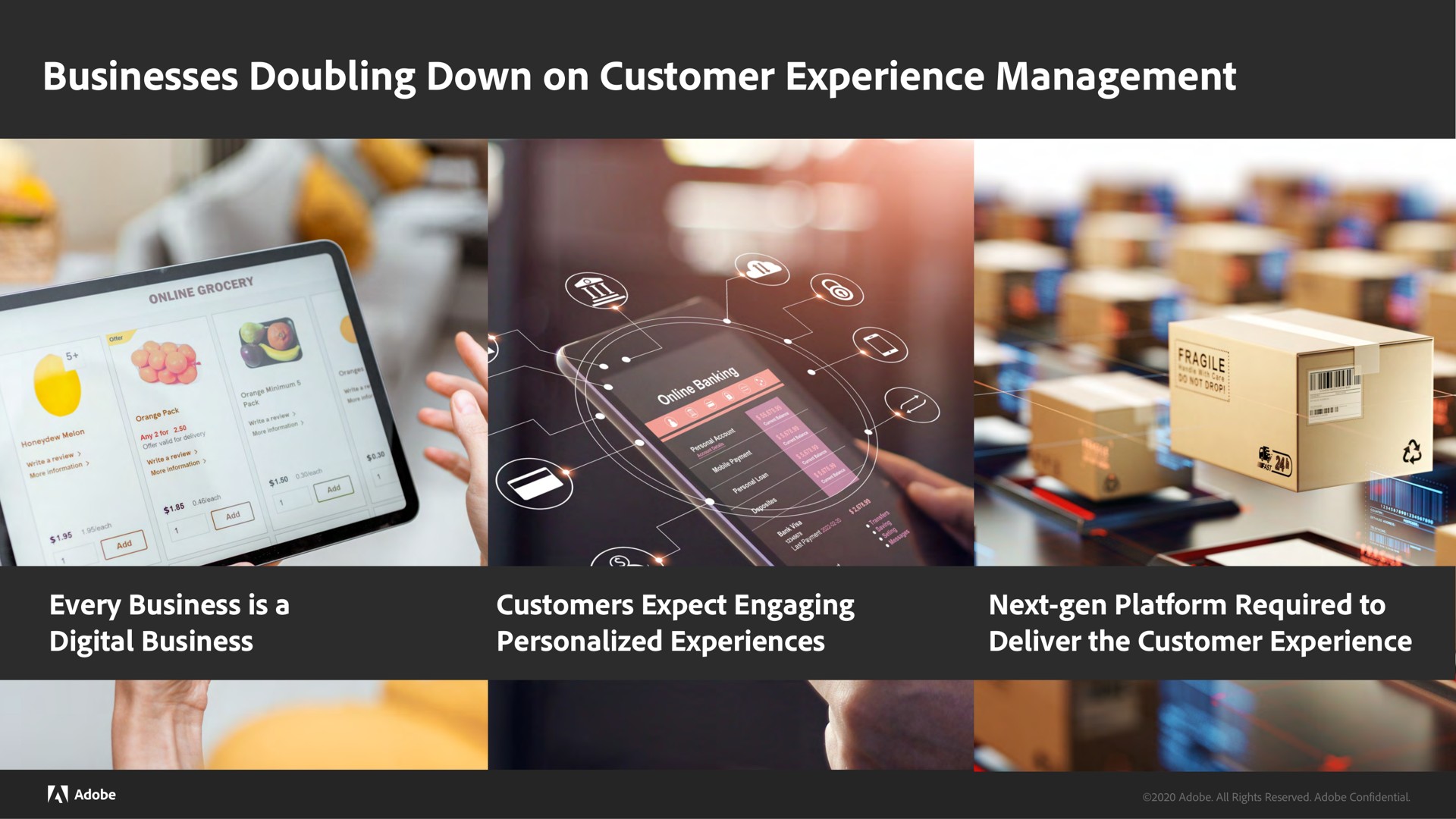 businesses doubling down on customer experience management | Adobe