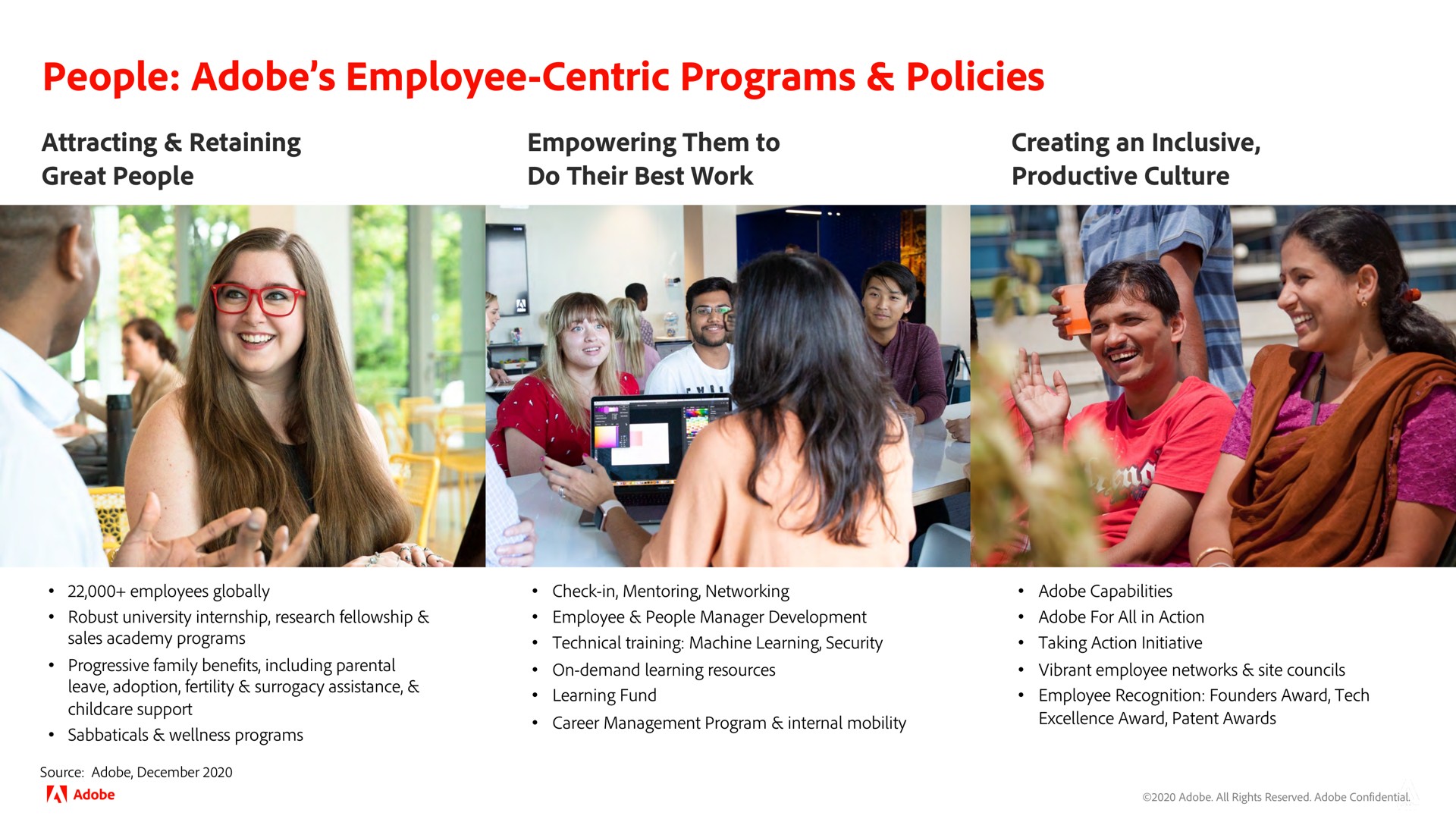 people adobe employee centric programs policies a | Adobe