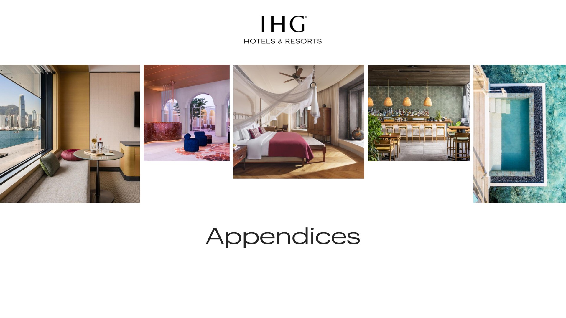 hotels resorts appendices a | IHG Hotels
