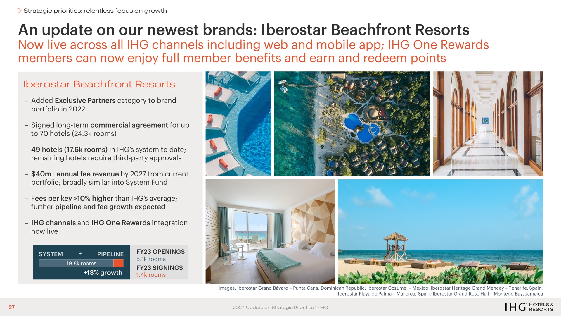 an update on our brands resorts now live across all channels including web and mobile one rewards members can now enjoy full member benefits and earn and redeem points | IHG Hotels
