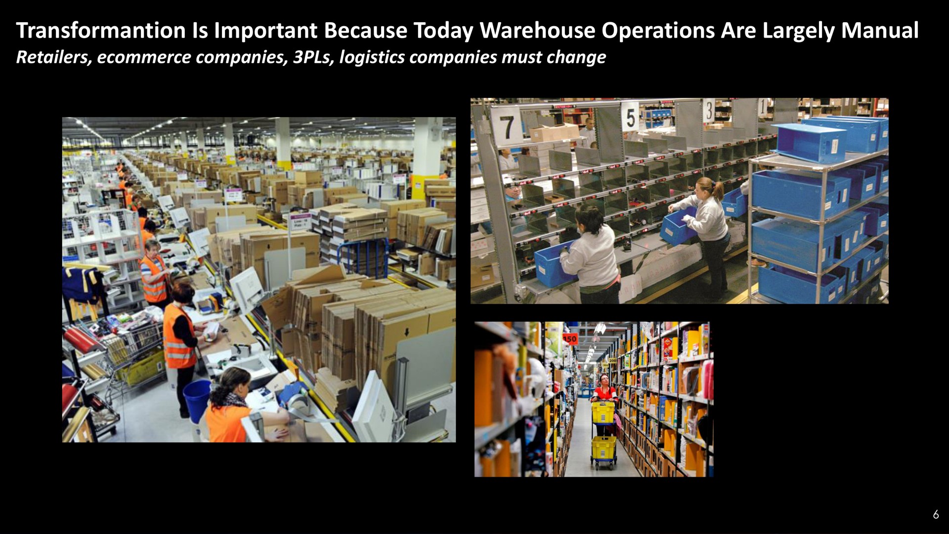 is important because today warehouse operations are largely manual retailers companies logistics companies must change | Berkshire Grey