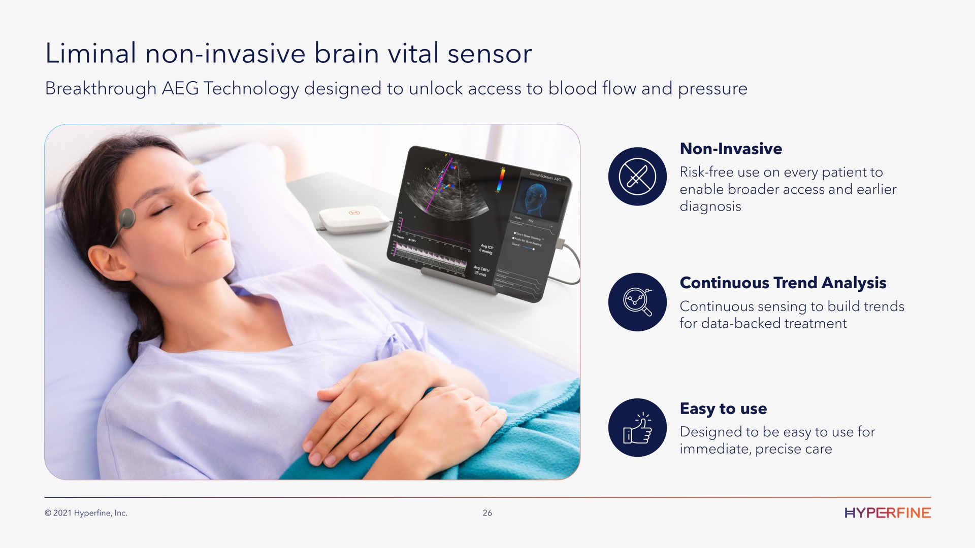 liminal non invasive brain vital sensor | Hyperfine
