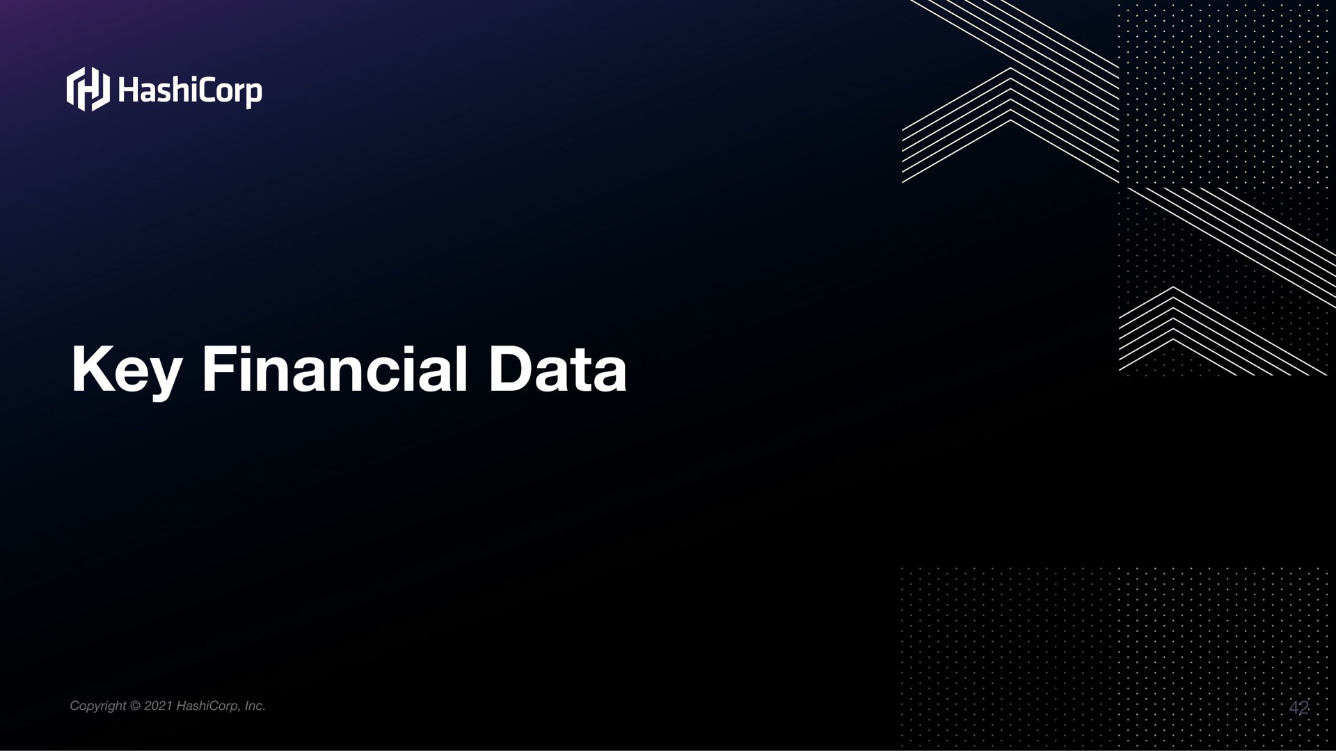 key financial data | HashiCorp