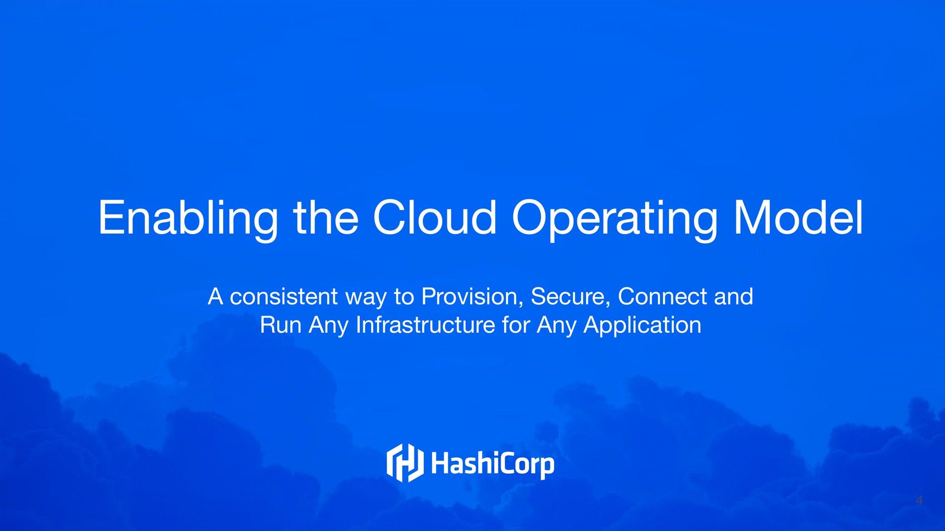 enabling the cloud operating model | HashiCorp