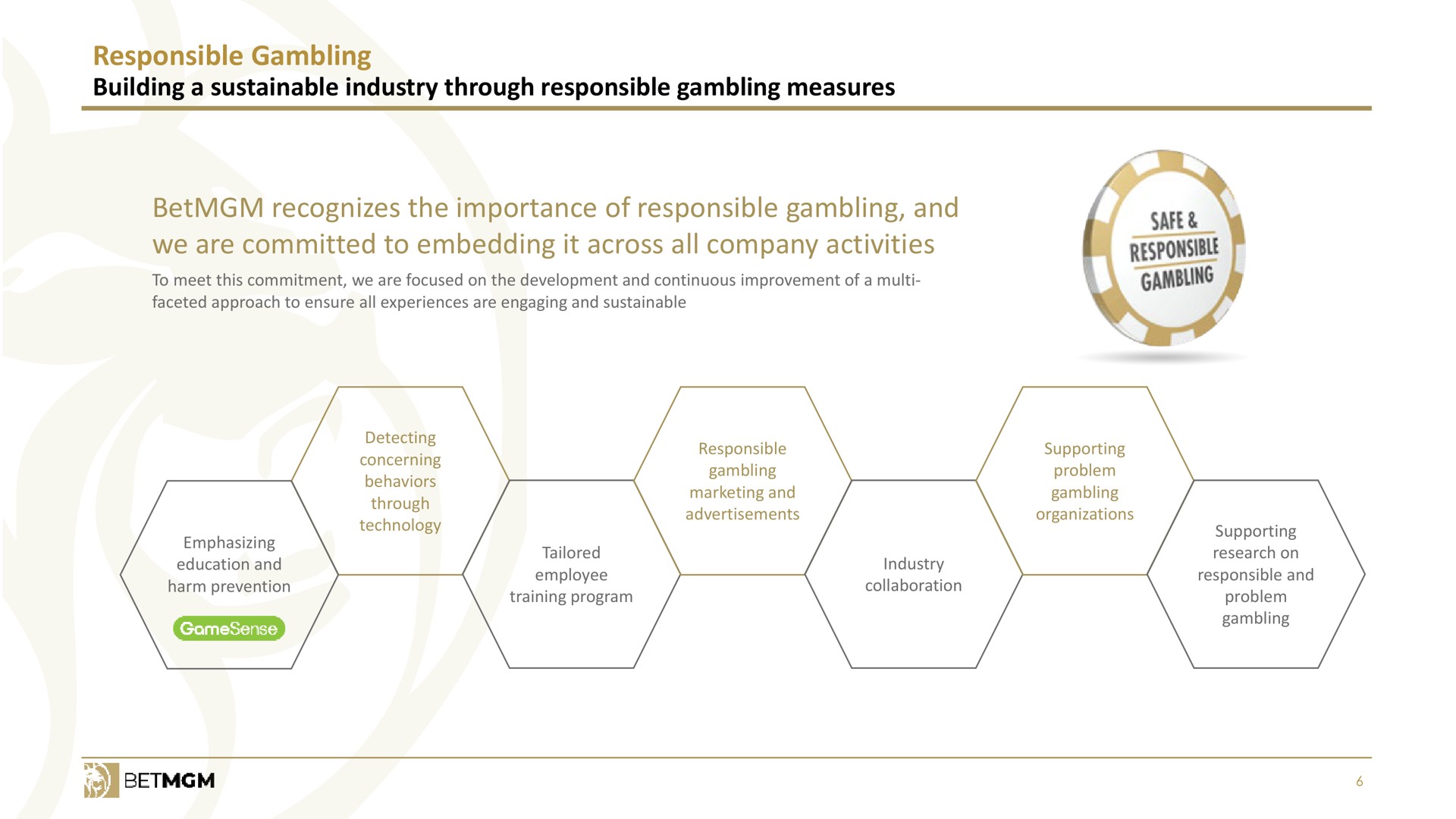 responsible gambling building a sustainable industry through responsible gambling measures recognizes the importance of responsible gambling and we are committed to embedding it across all company activities | Entain Group