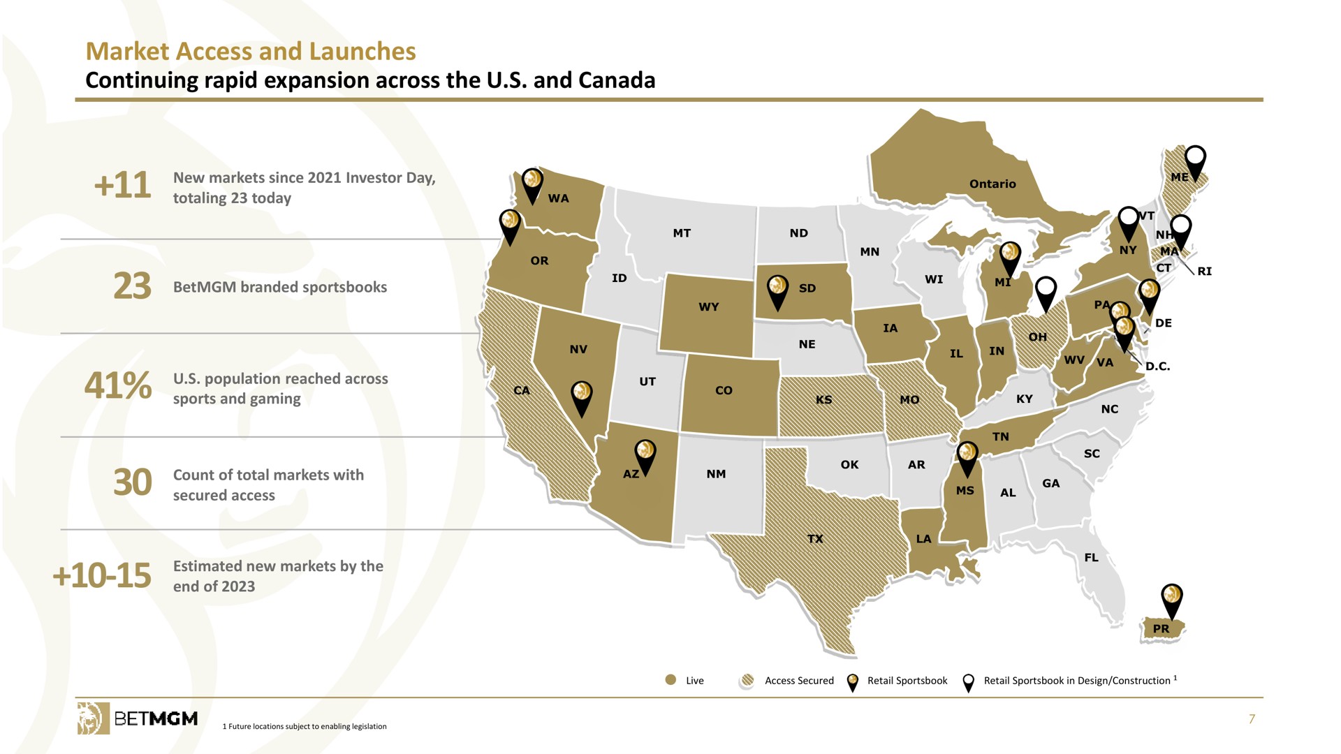 market access and launches continuing rapid expansion across the and canada | Entain Group