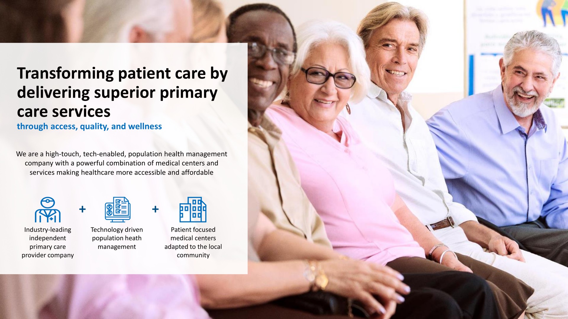 transforming patient care by delivering superior primary care services a | Cano Health