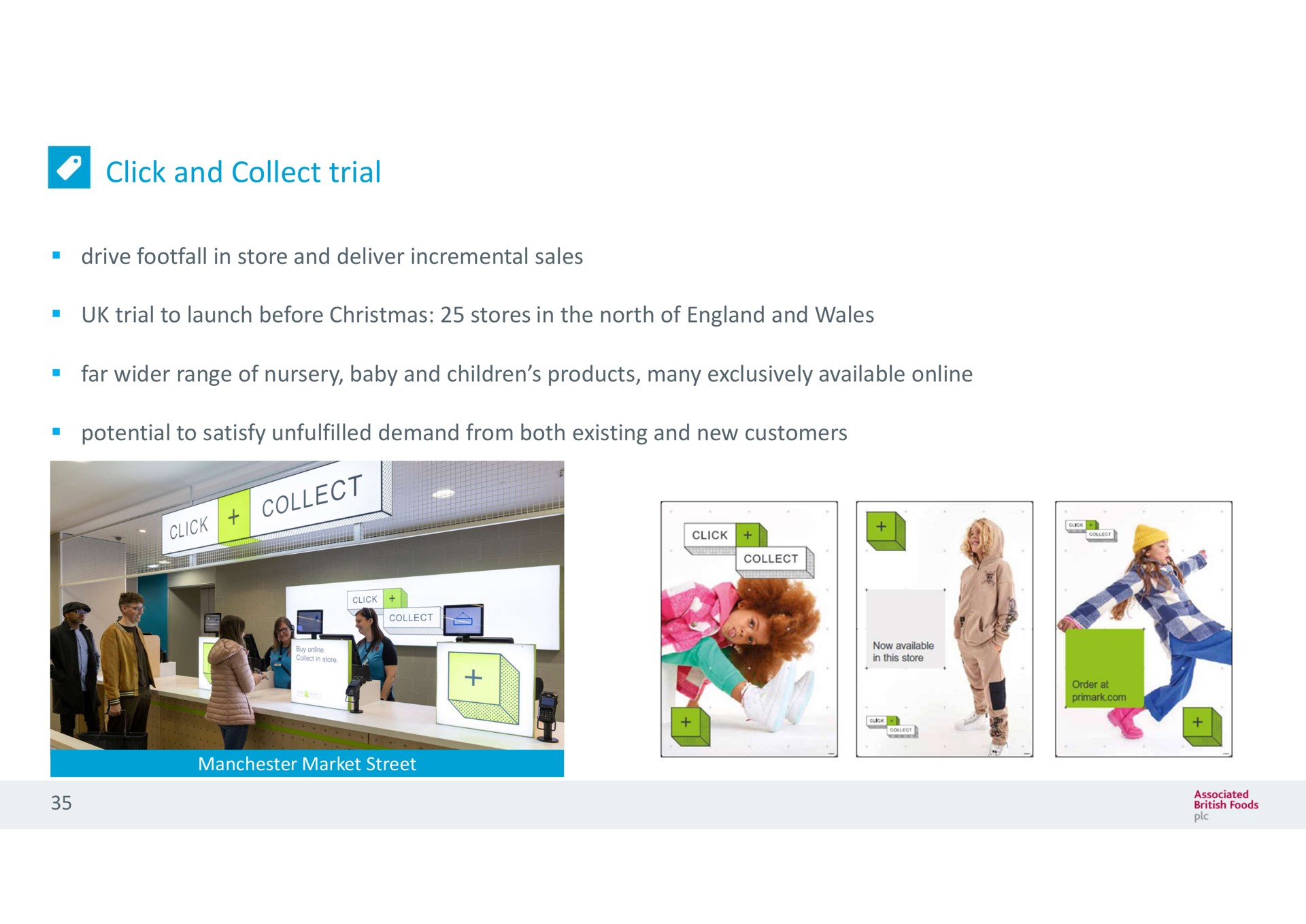 click and collect trial | Associated British Foods