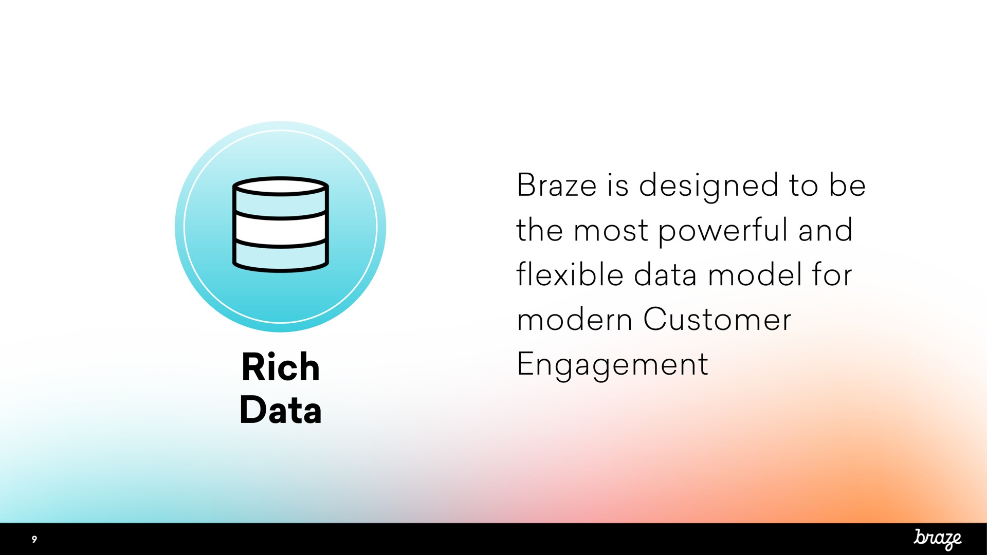 braze is designed to be the most powerful and flexible data model for modern customer engagement rich data | Braze