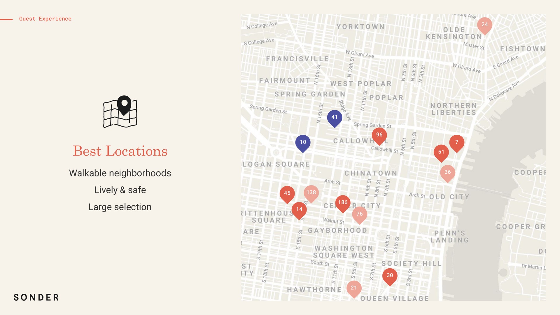 walkable neighborhoods lively safe large selection gab am best locations | Sonder
