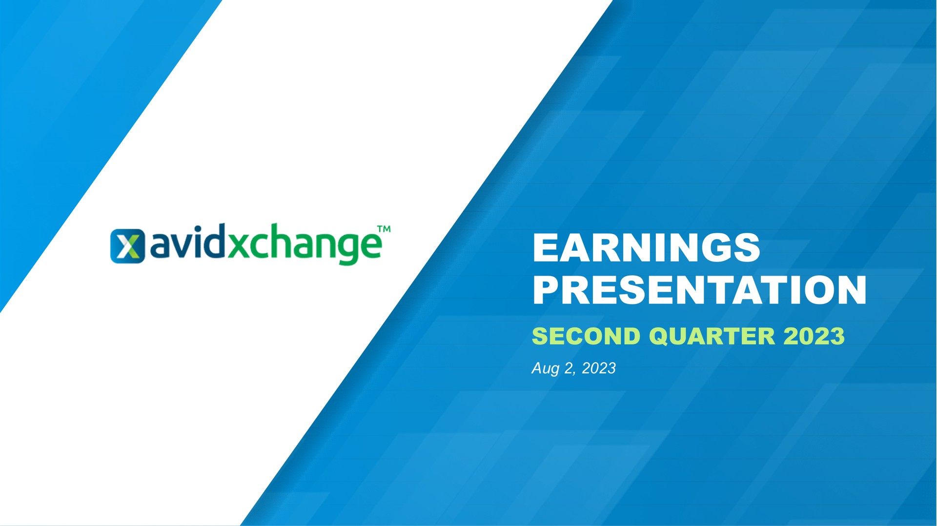 earnings presentation | AvidXchange