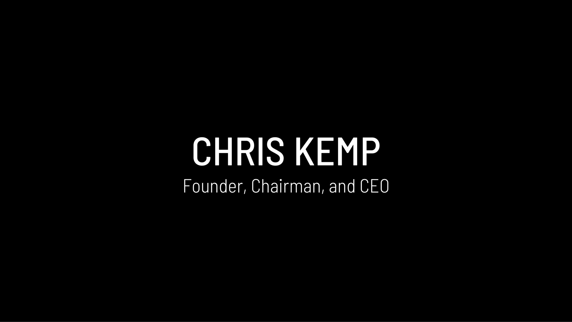 kemp founder chairman and | Astra